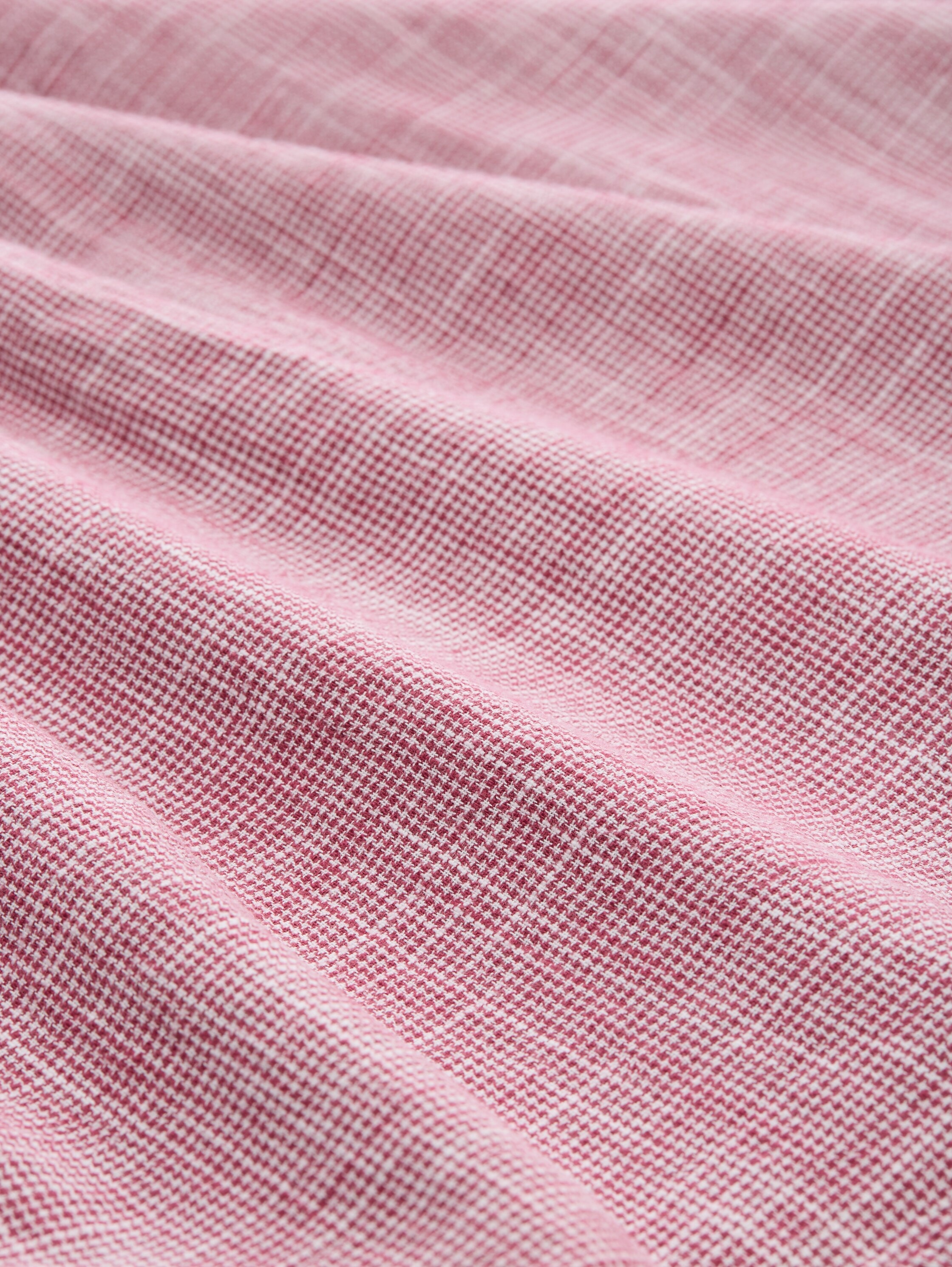 TOM TAILOR Klassische Bluse, mit geschlitztem Rundhalsausschnitt
