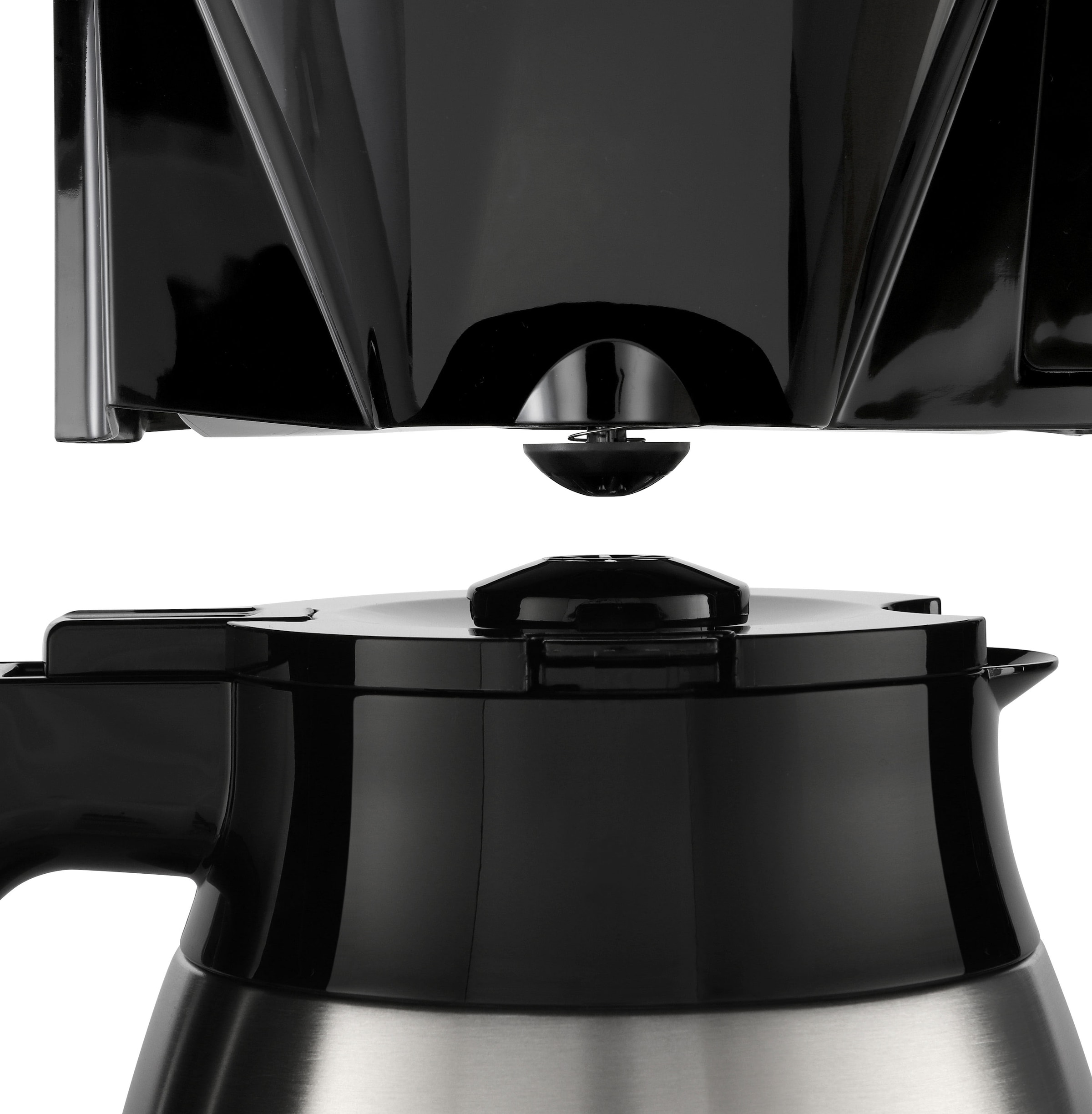 Melitta Filterkaffeemaschine Therm 1x4 1025-18 schwarz«, bei OTTO Kaffeekanne, 1,25 l online Timer Papierfilter, jetzt »LOOK®