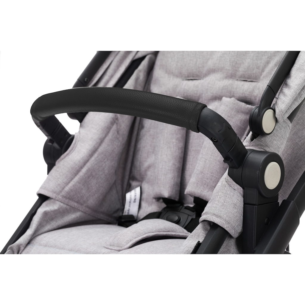 Fillikid Kombi-Kinderwagen »Panther, stone melange«, 22 kg, mit Babyschale; Kinderwagen