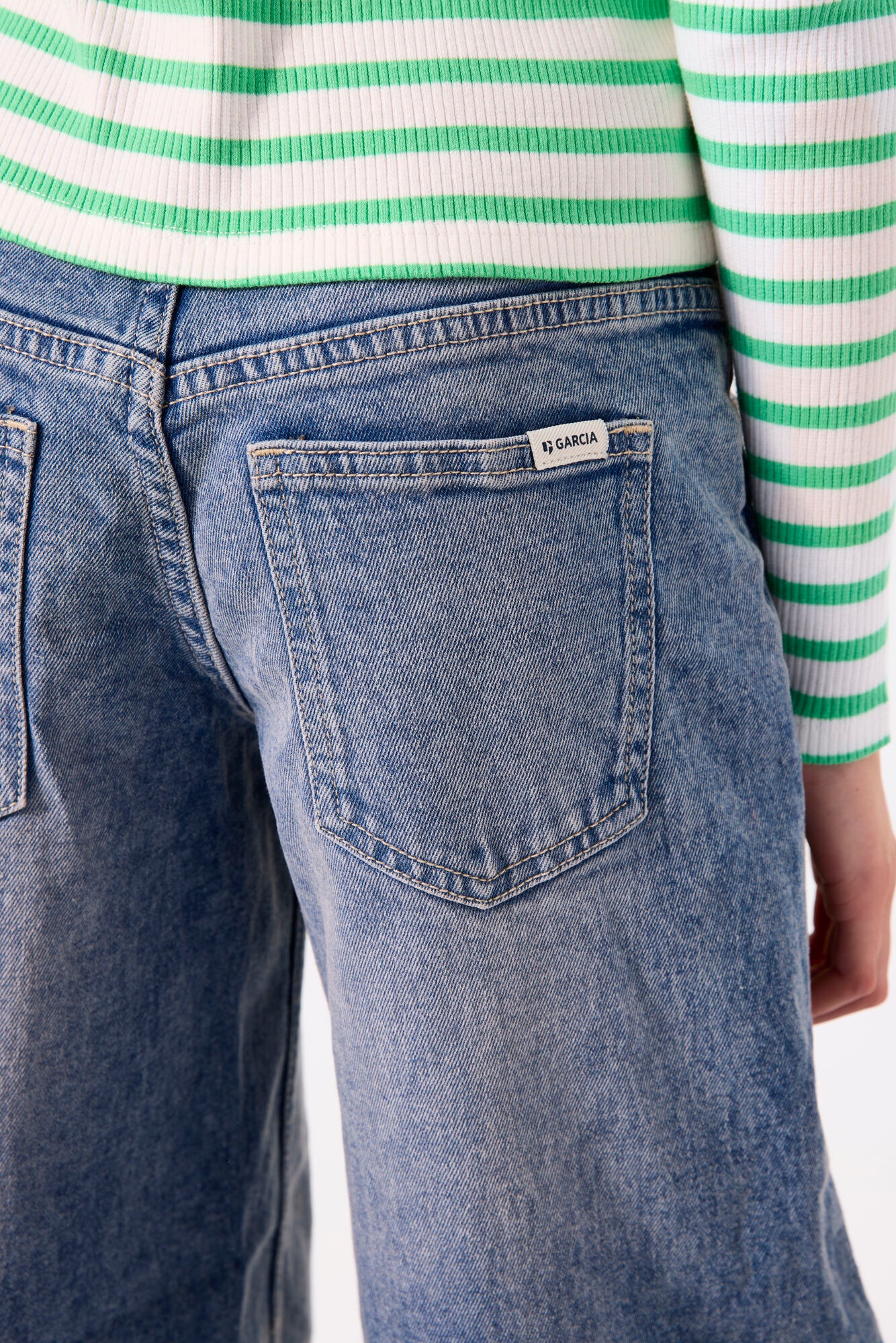 Garcia Weite Jeans, im Five-Pocket Style