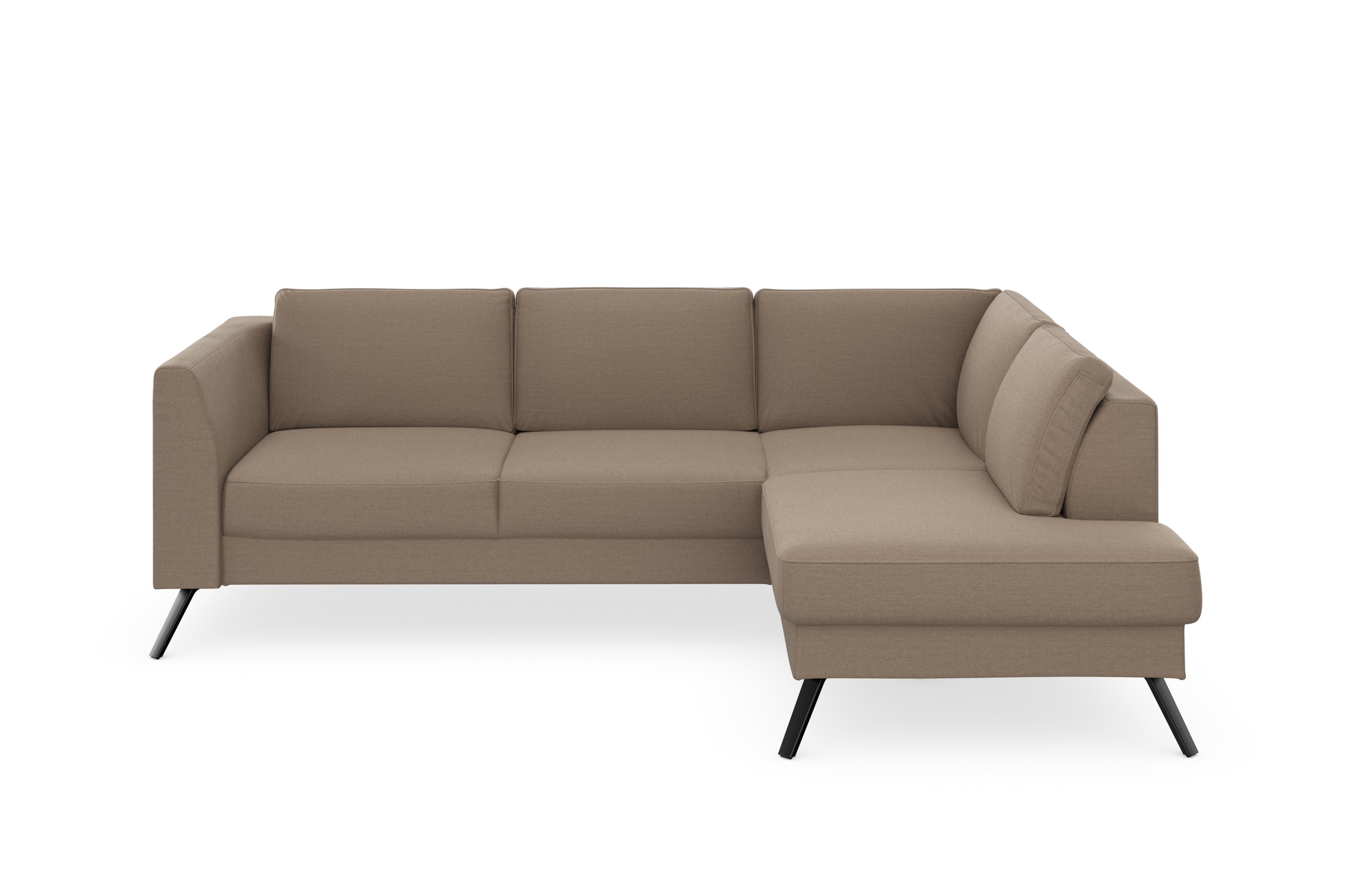 sit&more Ecksofa »Lindholm L-Form«, mit Sitztiefenverstellung und Federkern
