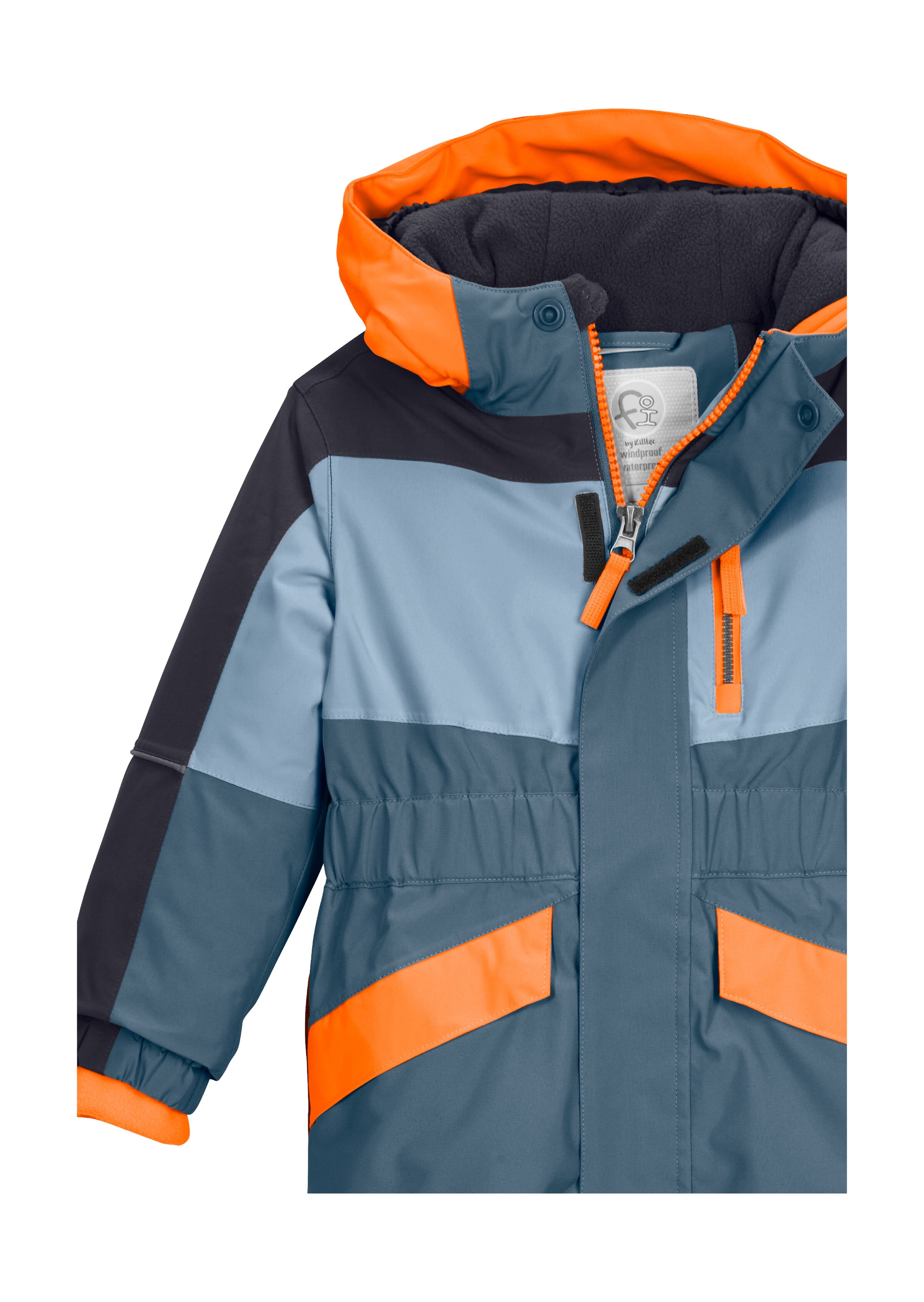 first instinct by killtec Overall »FISW 47 MNS ONPC« Warm gefütterter, wind- u. wasserdichter Schneeanzug, Grow-Up-Funktion