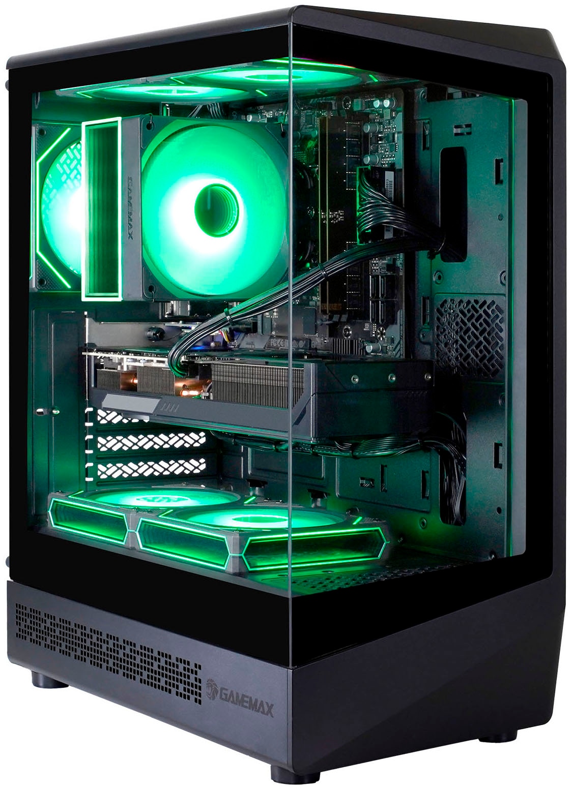 GAMEMAX Gaming-PC »VISTA COC AB 8194 AMD Ryzen 7 9700X 32GB DDR5 1TB SSD RX 9070 XT« Windows 11, DDR5 RAM