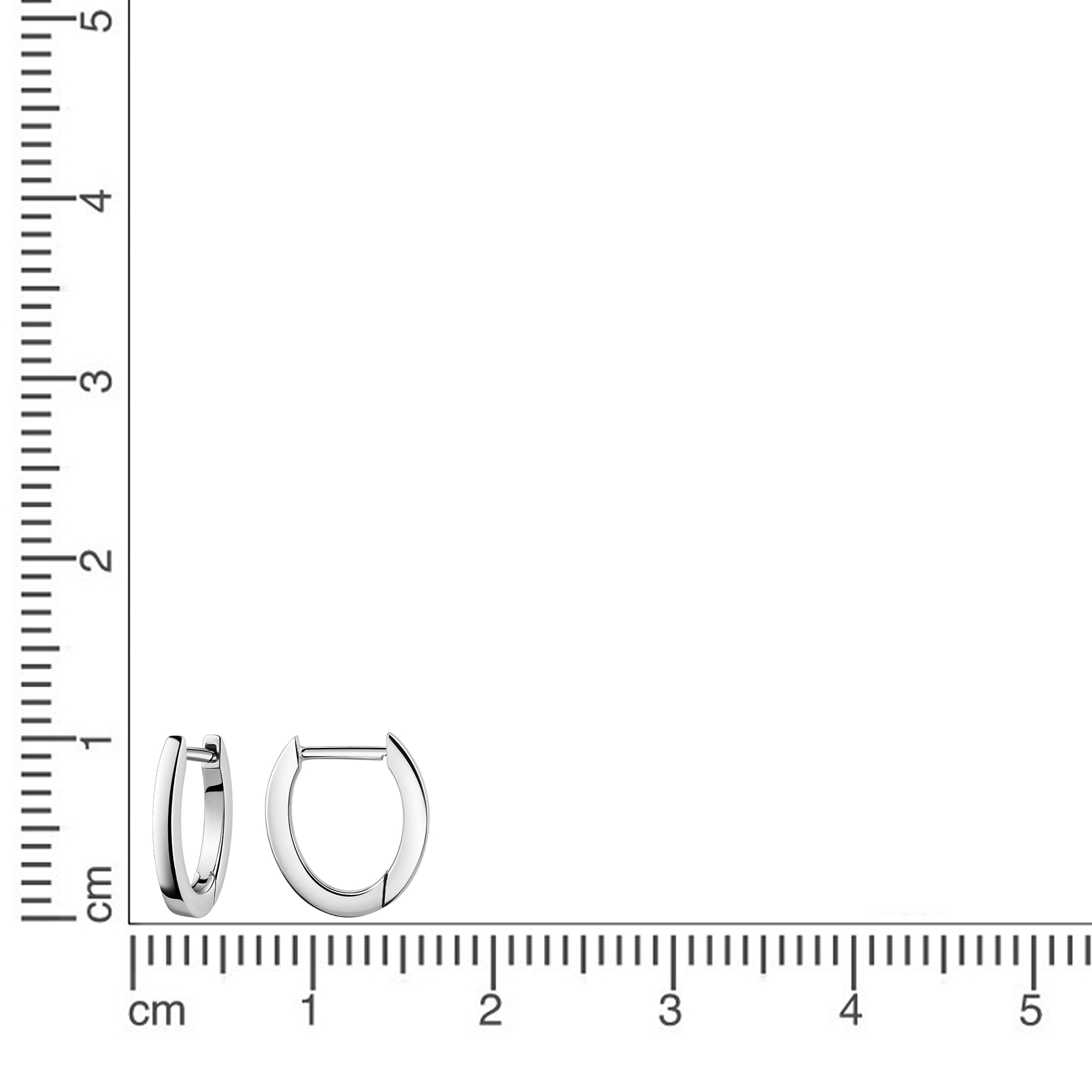 Firetti Paar Creolen »Schmuck Geschenk Silber 925 Ohrschmuck Ohrringe«