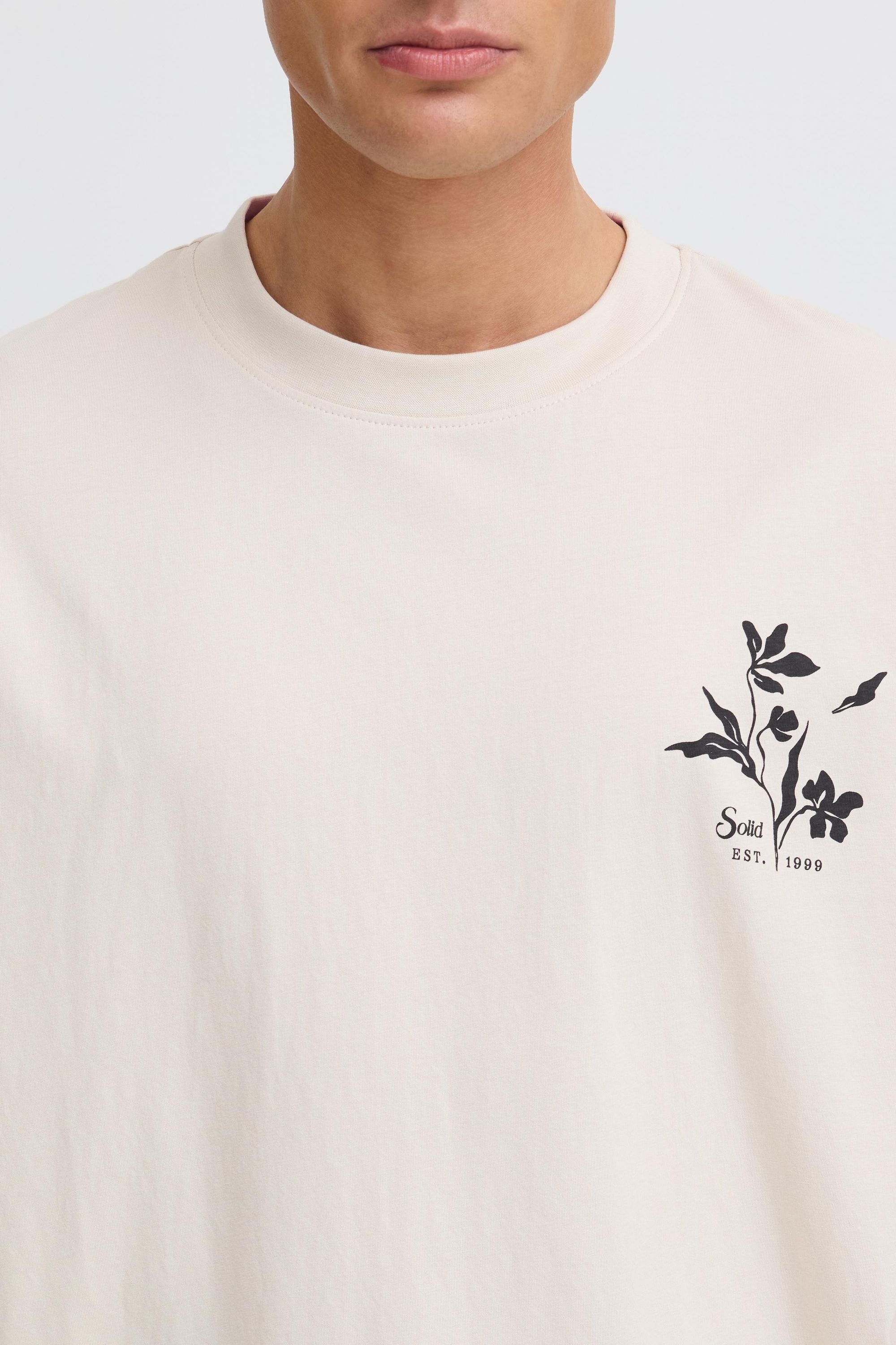 !Solid Rundhalsshirt »Rundhalsshirt SDAmon Oversized«