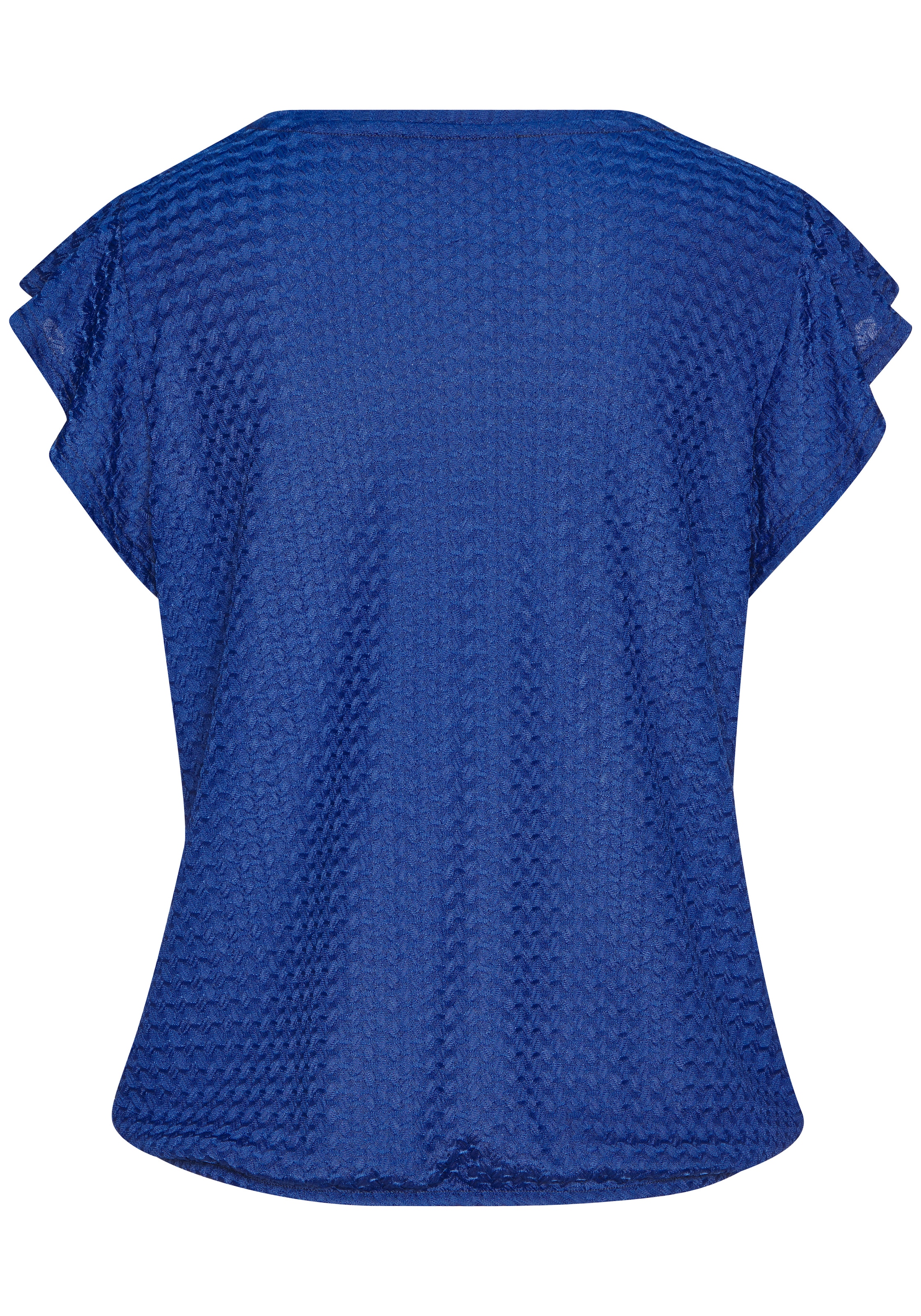 LASCANA T-Shirt »mit modischer Struktur« Bügelfreie Polyester-Qualität