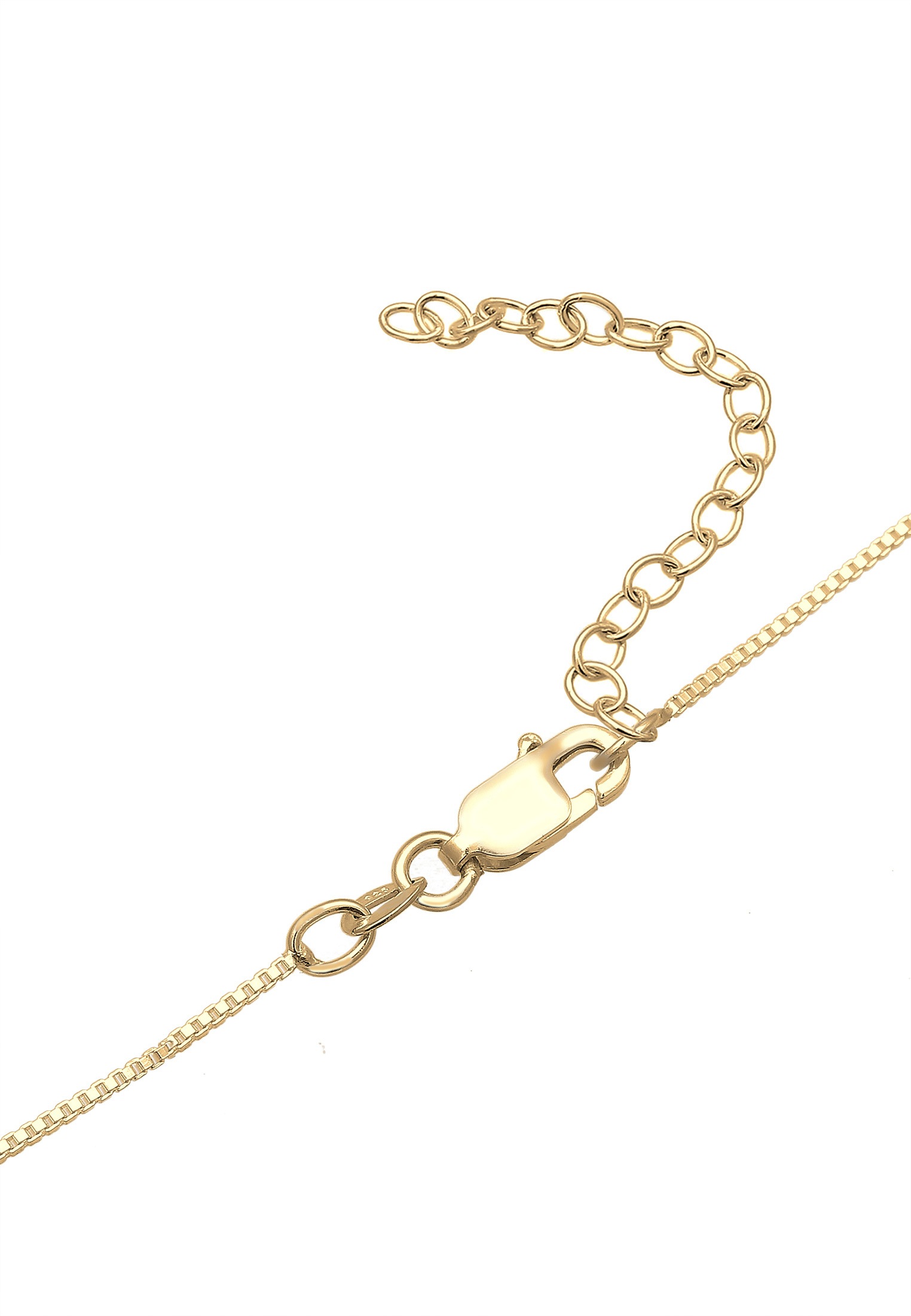 Elli Kette mit Anhänger »Halskette Vintage Anhänger Rose 925 Sterling Silber«