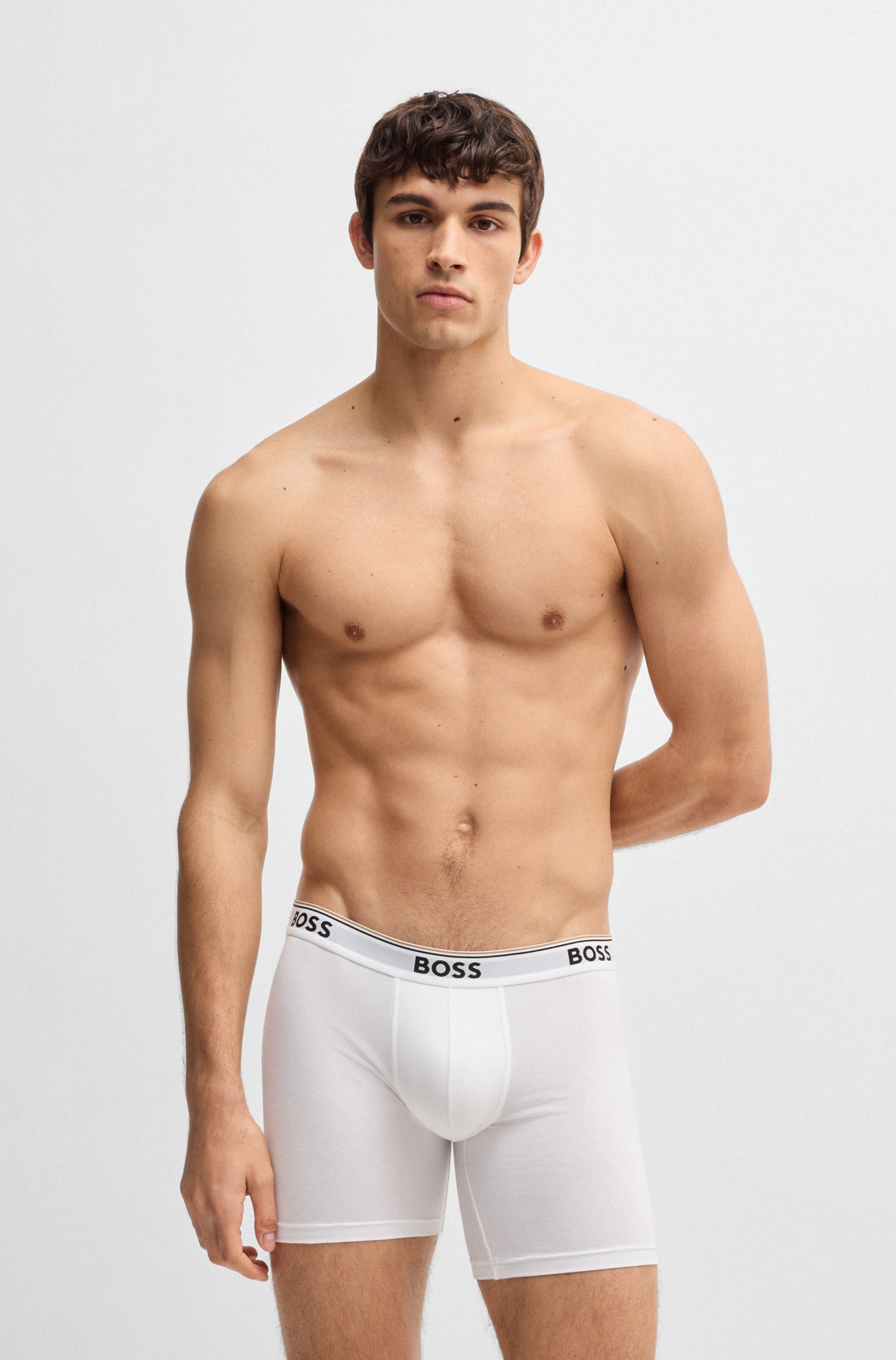 BOSS Boxershorts »BoxerBrLong 3P Power«