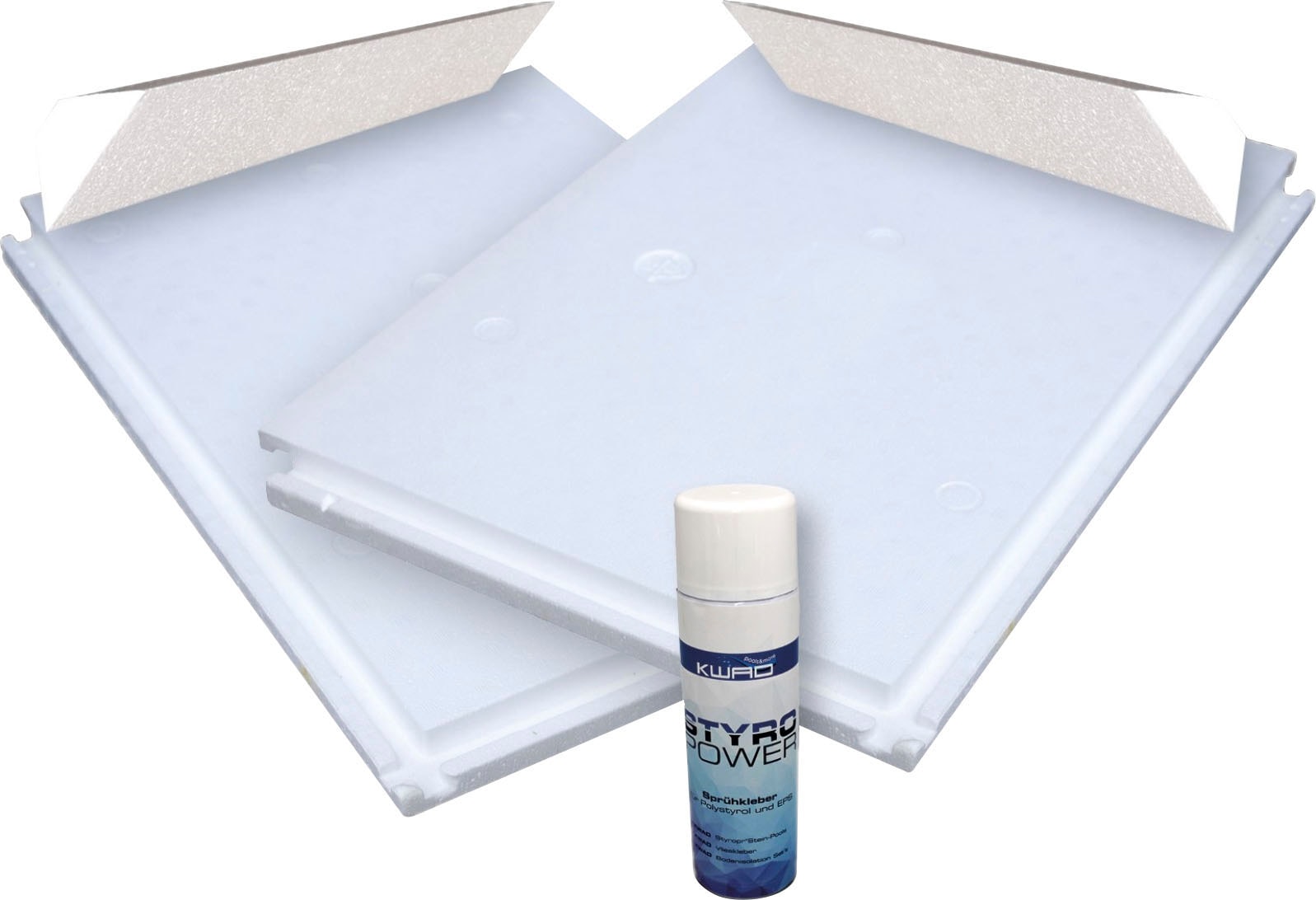 KWAD Rundpool »»Supreme« Design all in Premium Folie«, (Set, 7 tlg.), ØxH: 360x132cm, inkl. Bodenisolationsset