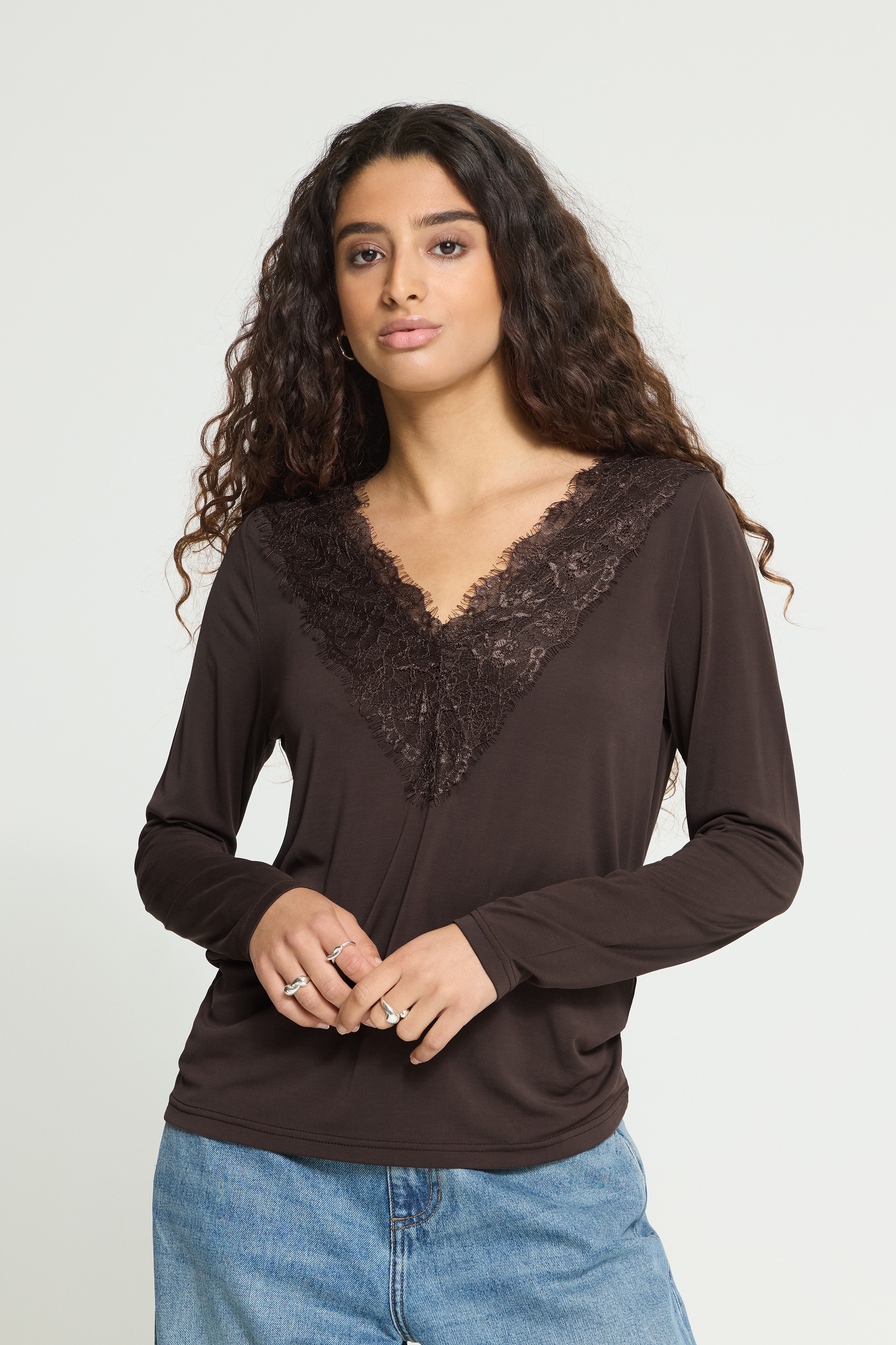 Ichi Longtop »Damen Langarm-Shirt IHLIKE«