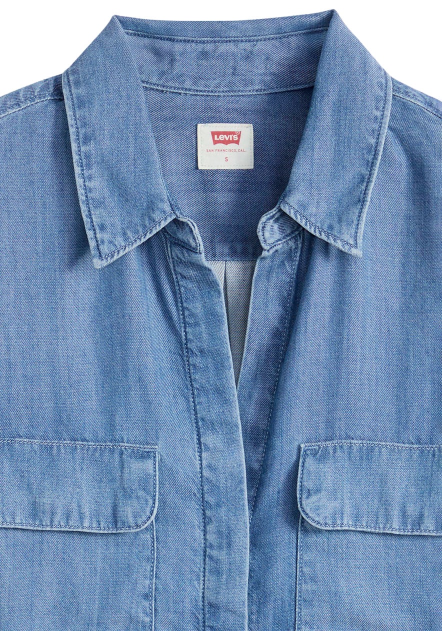 Levi's® Hemdbluse Krempelärmel mit Riegel