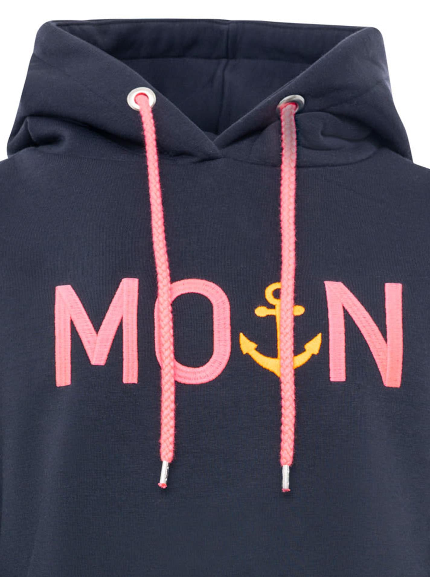 Zwillingsherz Hoodie »"Rahel"«, Kontrastbündchen, Kängurutasche, Langarm, Kapuze, Kordelzug
