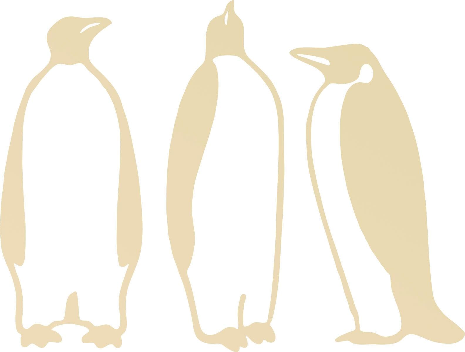 - (3 Wanddekoobjekt Pinguine«, St.) Shop »Pappel Wall-Art OTTO im Online