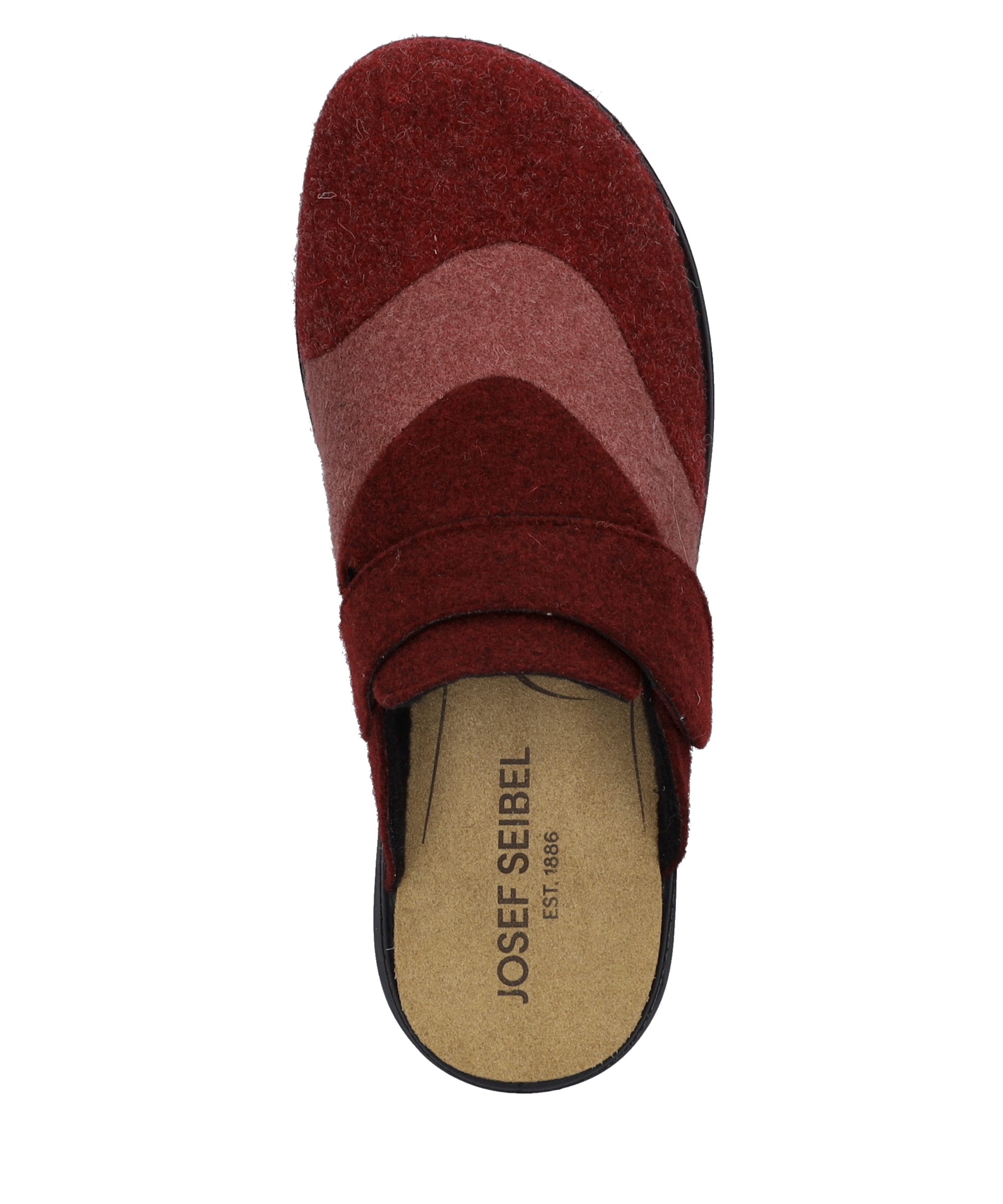 Josef Seibel Hausschuh »Korsika 308, bordeaux-multi«