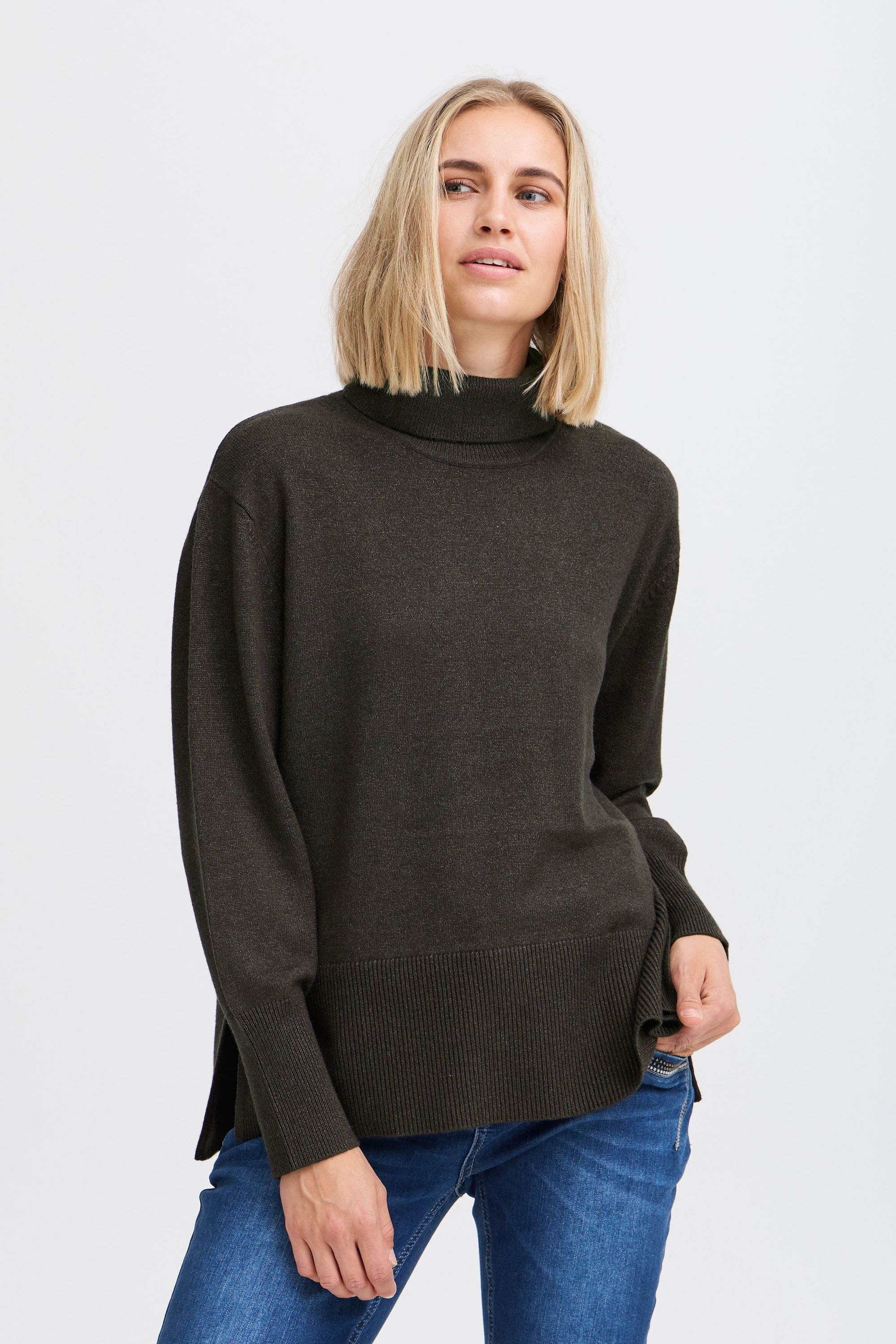 Pulz Jeans Strickfleece-Pullover »Strickpullover PZSTEFFI Roll Neck«