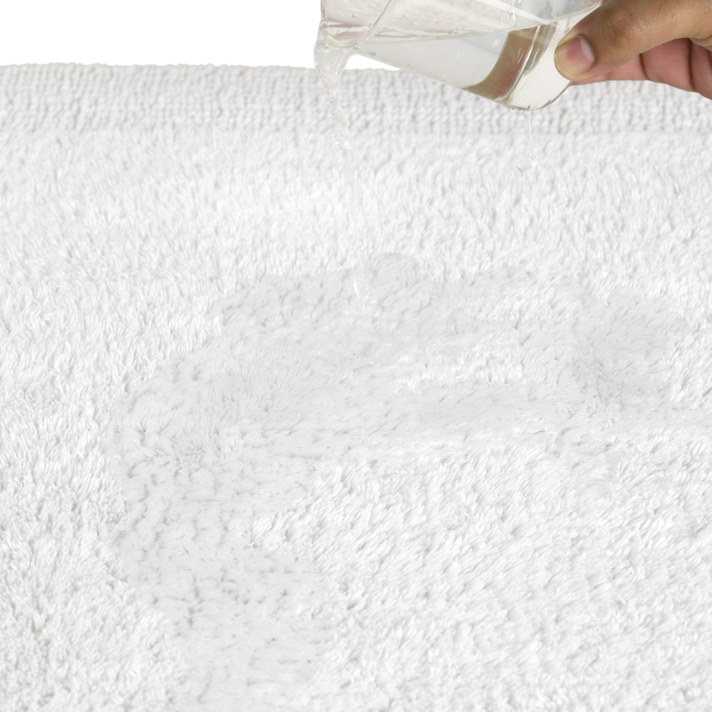 my home Badematte »Kapra, Badvorleger, Badezimmer Teppich« Höhe 14 mm beidseitig nutzbar | fußbodenheizungsgeeignet | strapazierfähig mit Bordüre, Badteppich, Badematte, Baumwolle