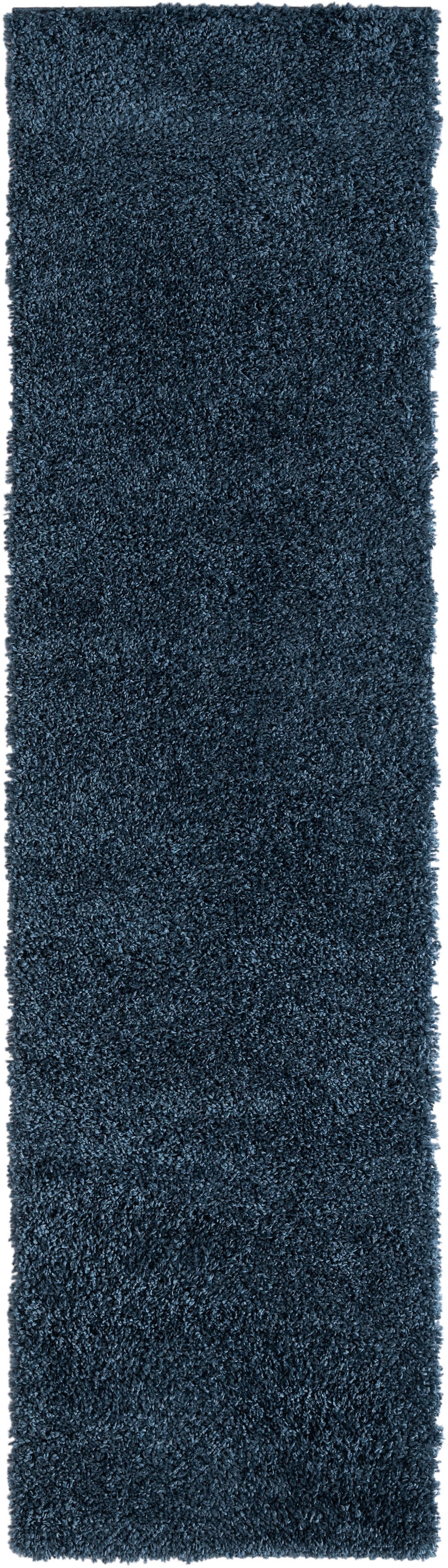 Myflair Möbel & Accessoires Hochflor-Läufer »My Shaggy«, rechteckig, 37 mm Höhe, Shaggy, Uni Farben, leicht glänzend, Microfaser, extra flauschig