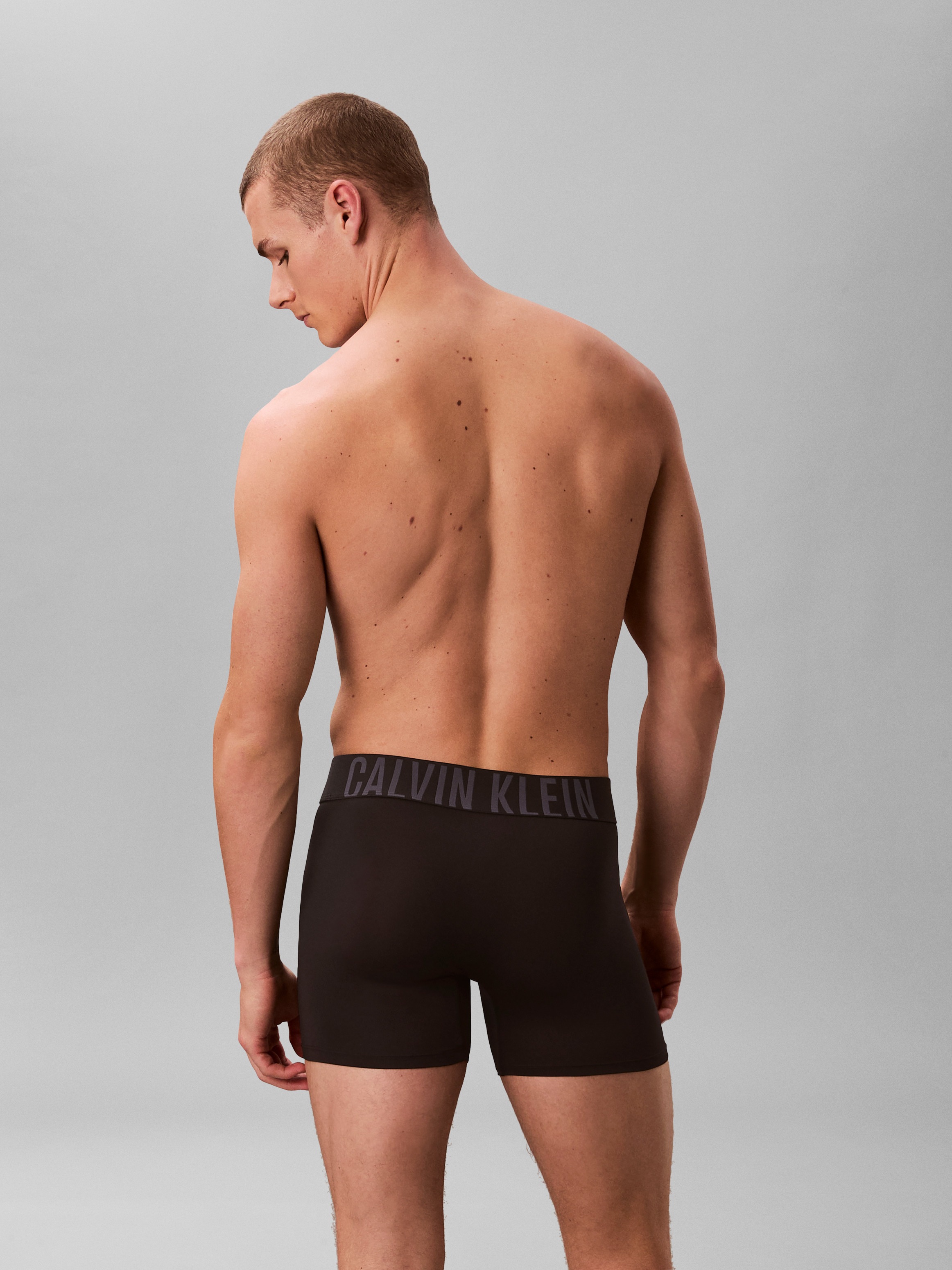 Calvin Klein Underwear Boxer »BOXER BRIEF 3PK« Packung, 3er, 3 Stk. mit elastischem Logobund