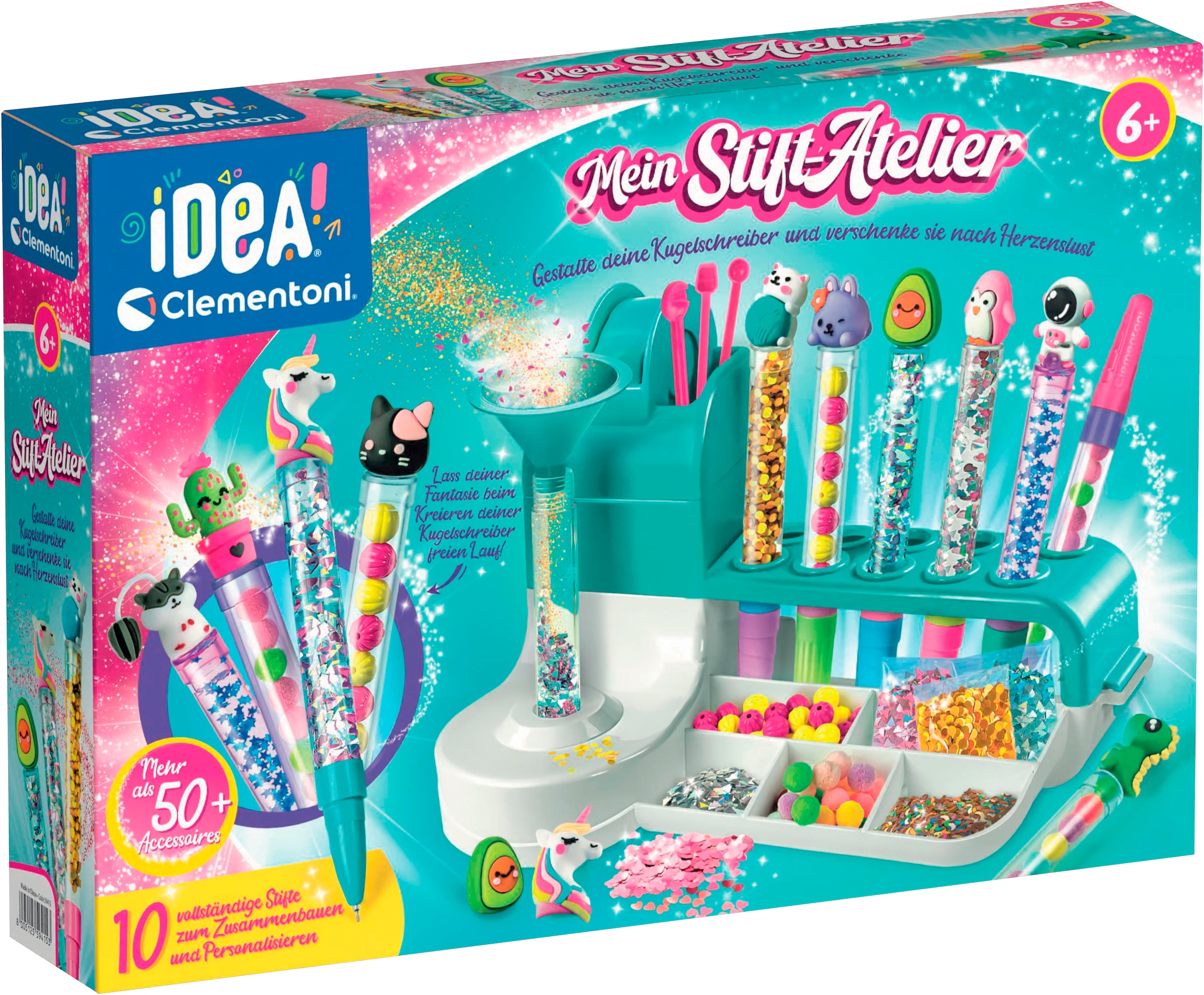 Clementoni® Kreativset »idea! Mein Stift-Atelier«, Made in Europe