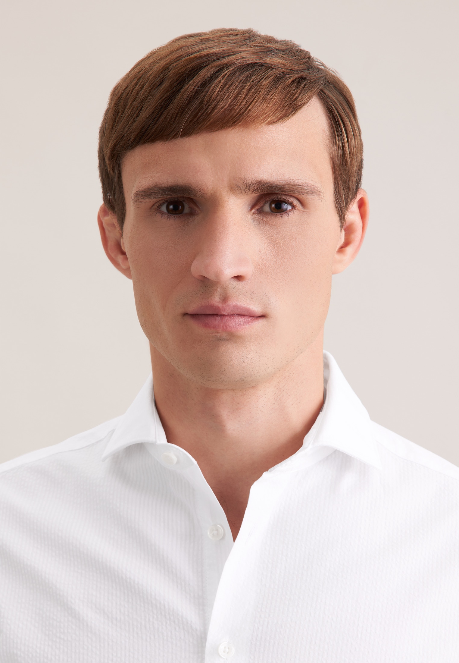 seidensticker Businesshemd Slim 1/1 Kentkragen Uni