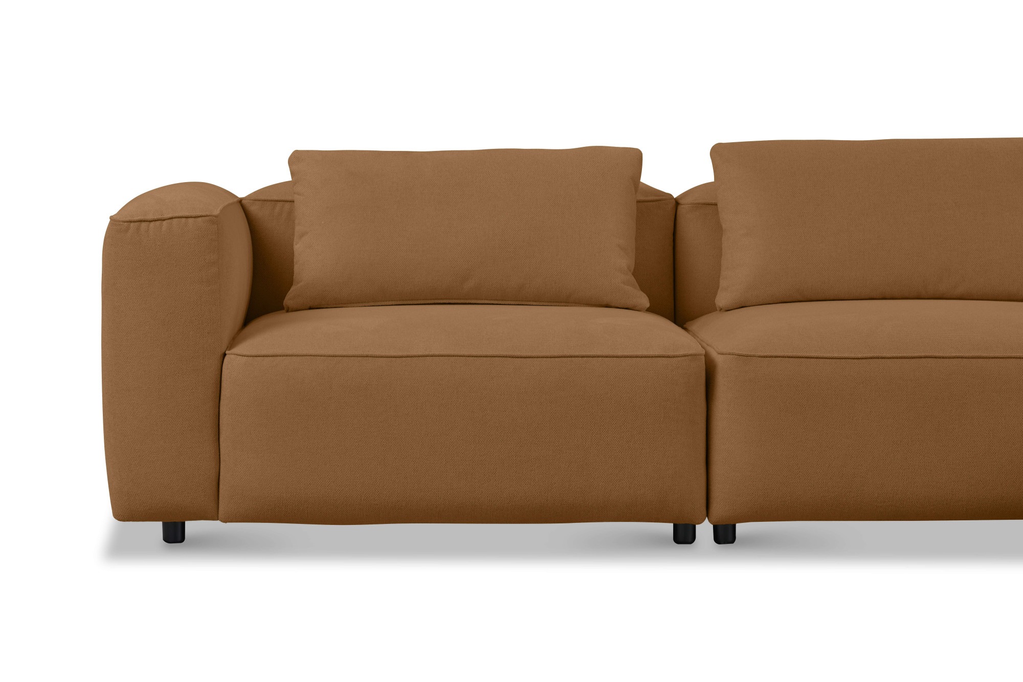 Home affaire Ecksofa »Tvinnet« Breite 317 cm, extra tiefe Sitzfläche, kubisches Sitzvergnügen