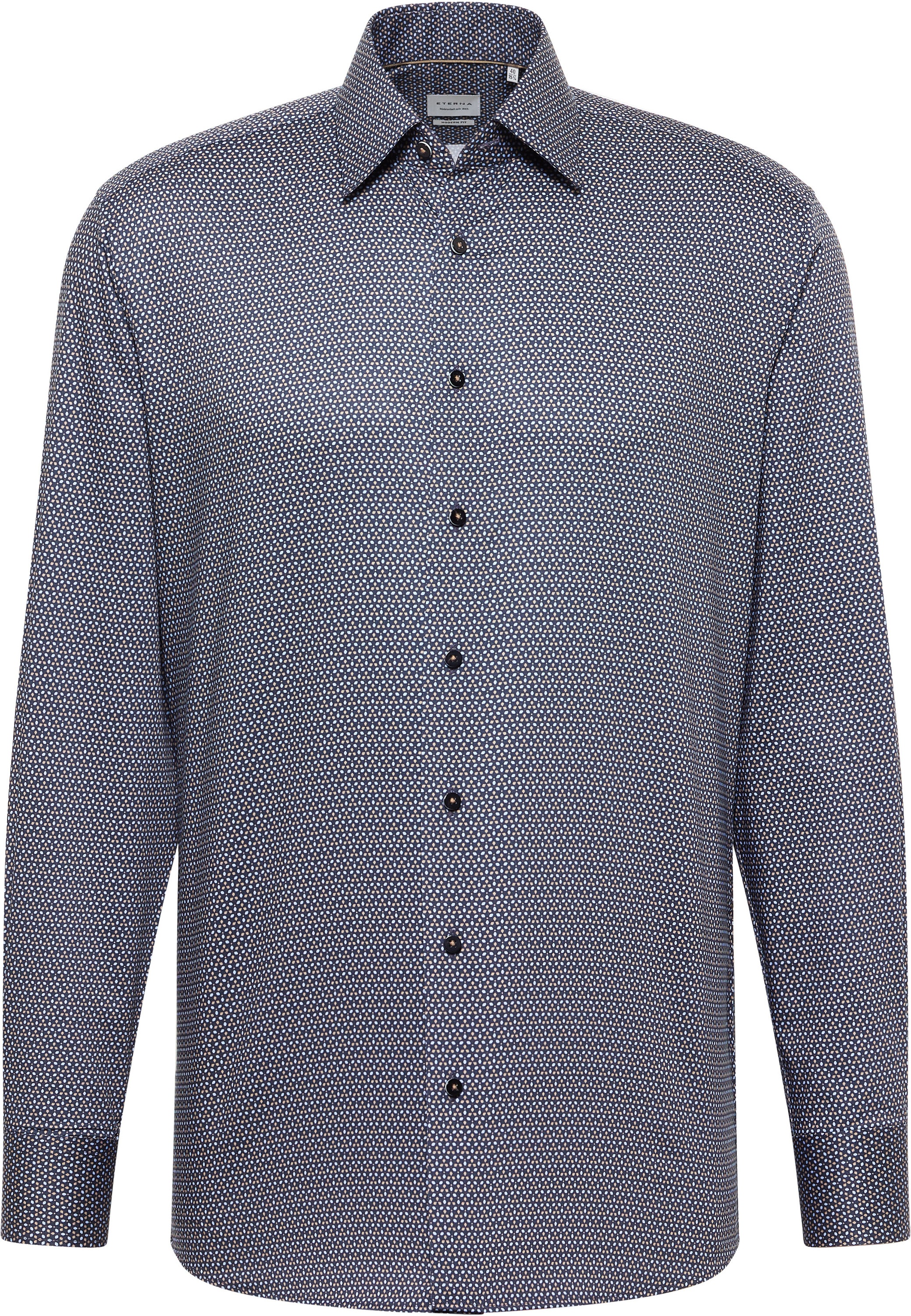 Eterna Langarmhemd »MODERN FIT« NON IRON (bügelfrei)