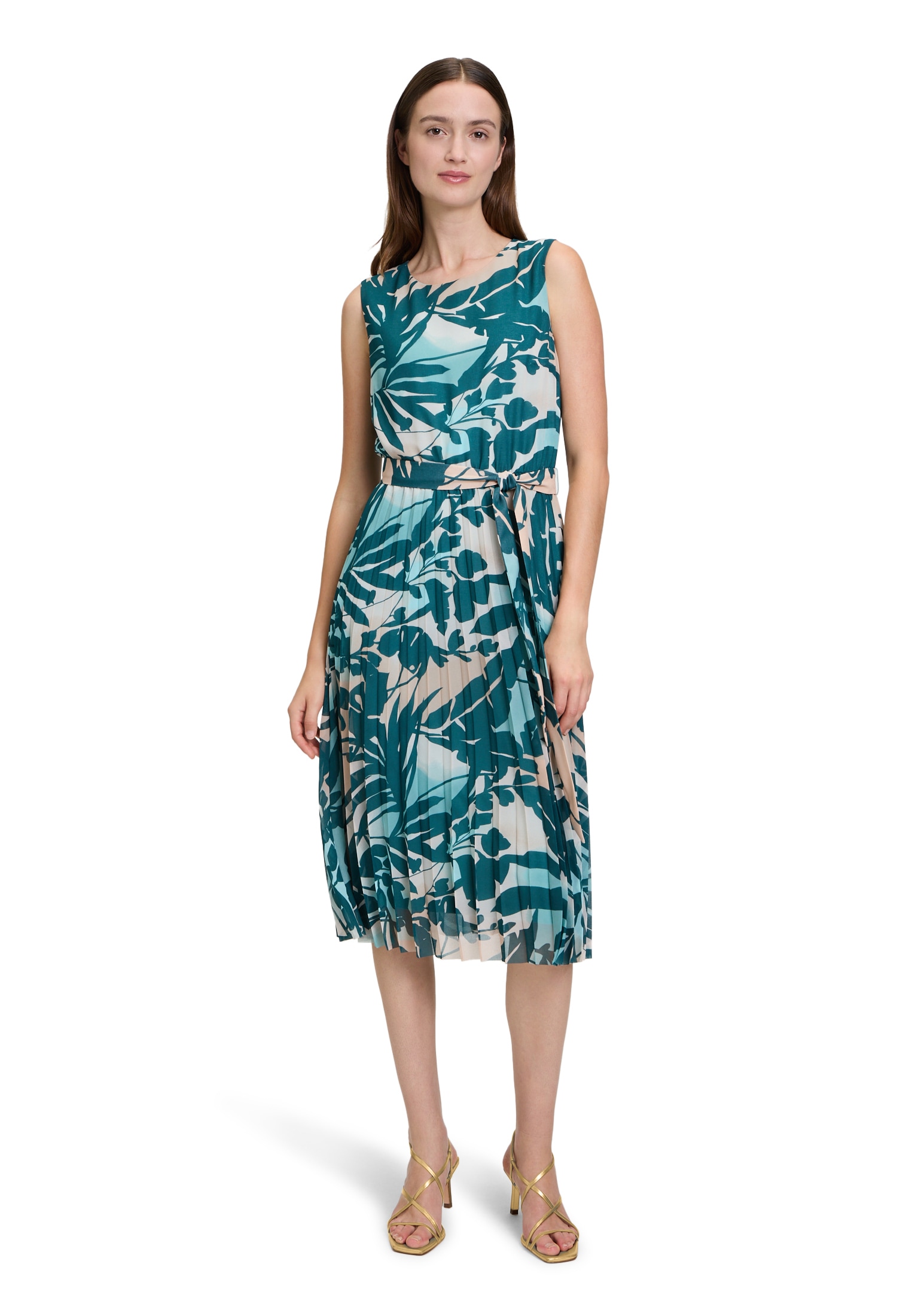 Betty&Co Chiffonkleid »Chiffonkleid mit Plissee«
