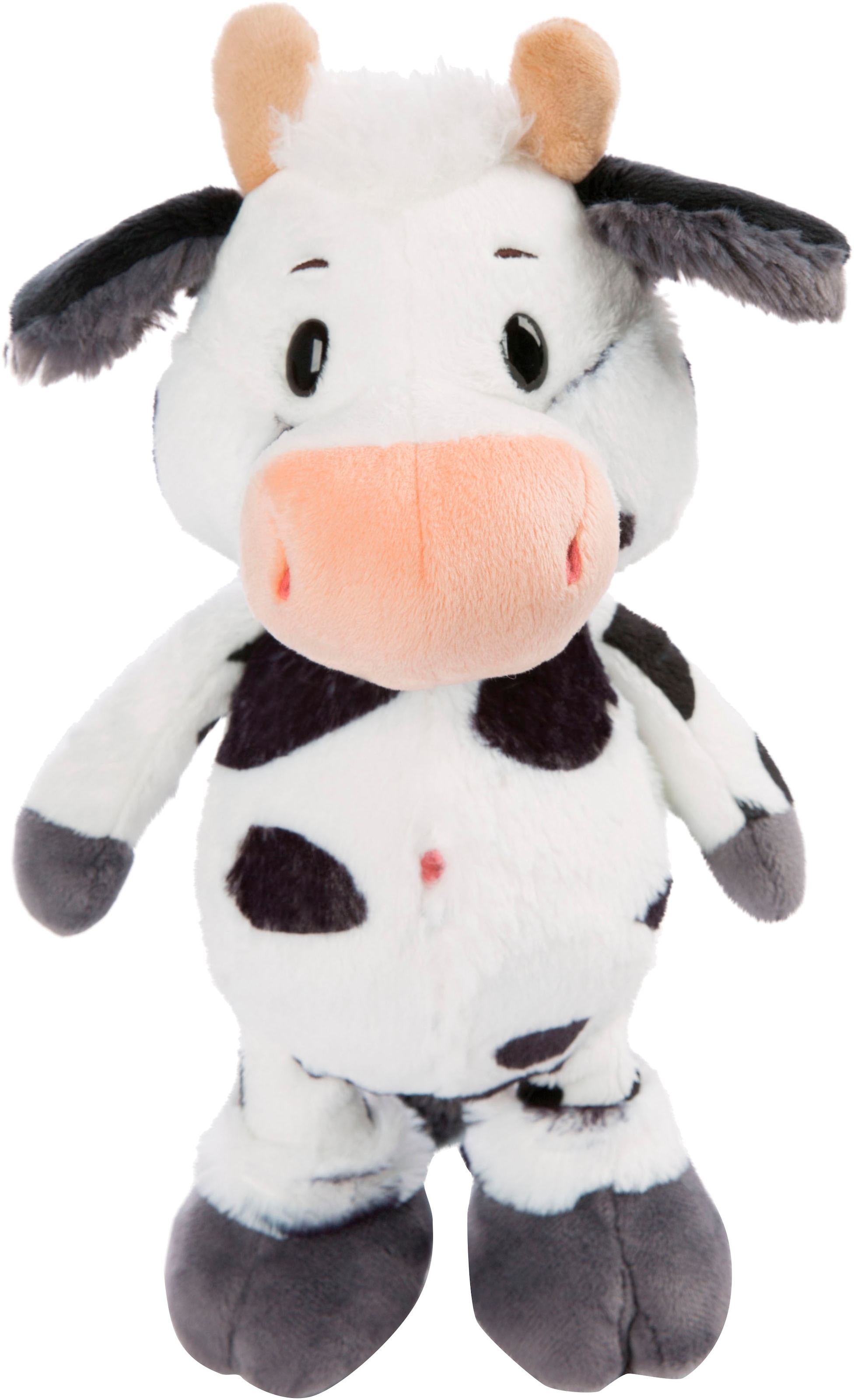 Nici Kuscheltier »Farm Friends, Kuh Cowluna, 33 cm schlenkernd«, schlenkernd; enthält recyceltes Material