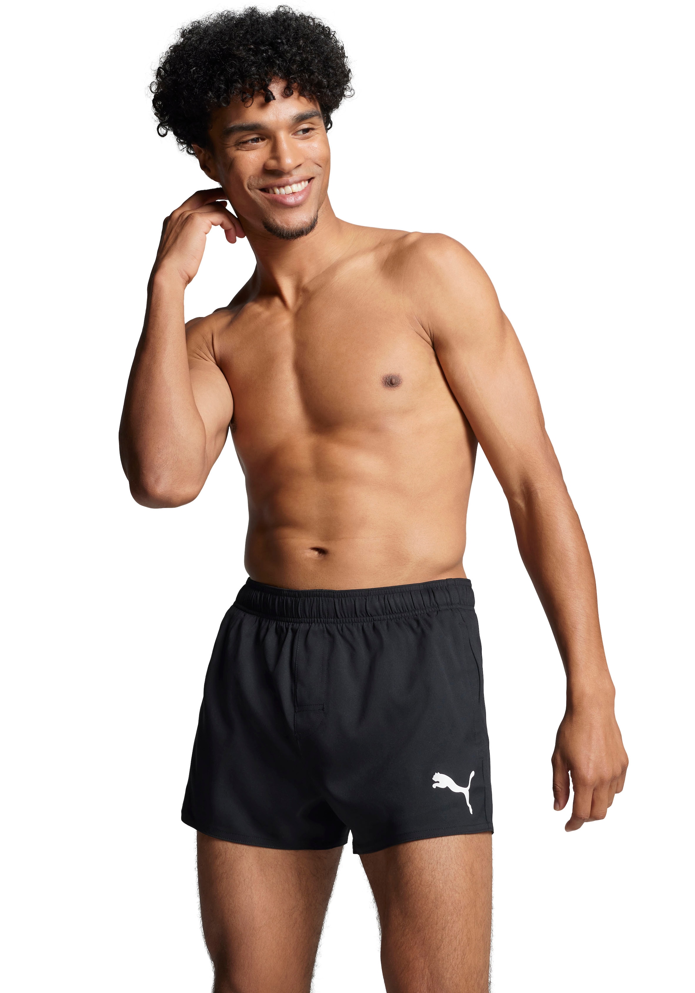 PUMA Badeshorts, mit Seitentaschen