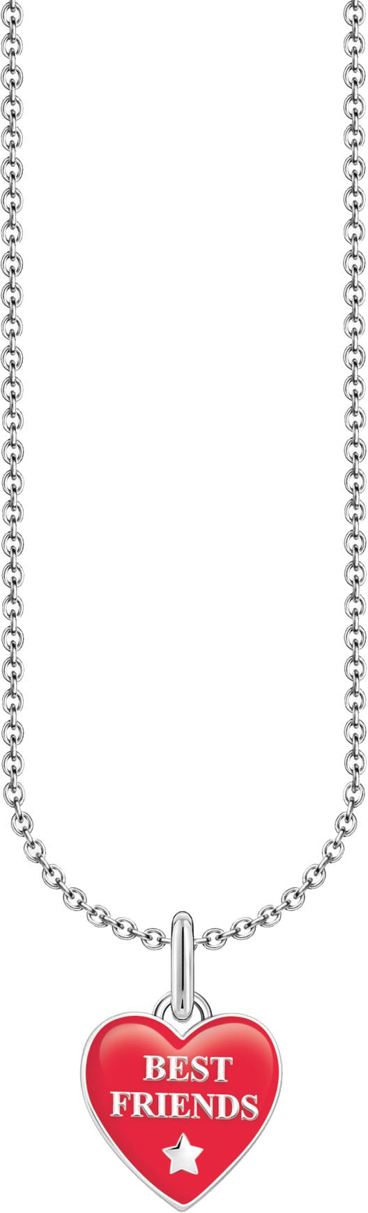 THOMAS SABO Kette mit Anhänger »Best-Friends-Anhänger, KE2237-007-10-L45V«
