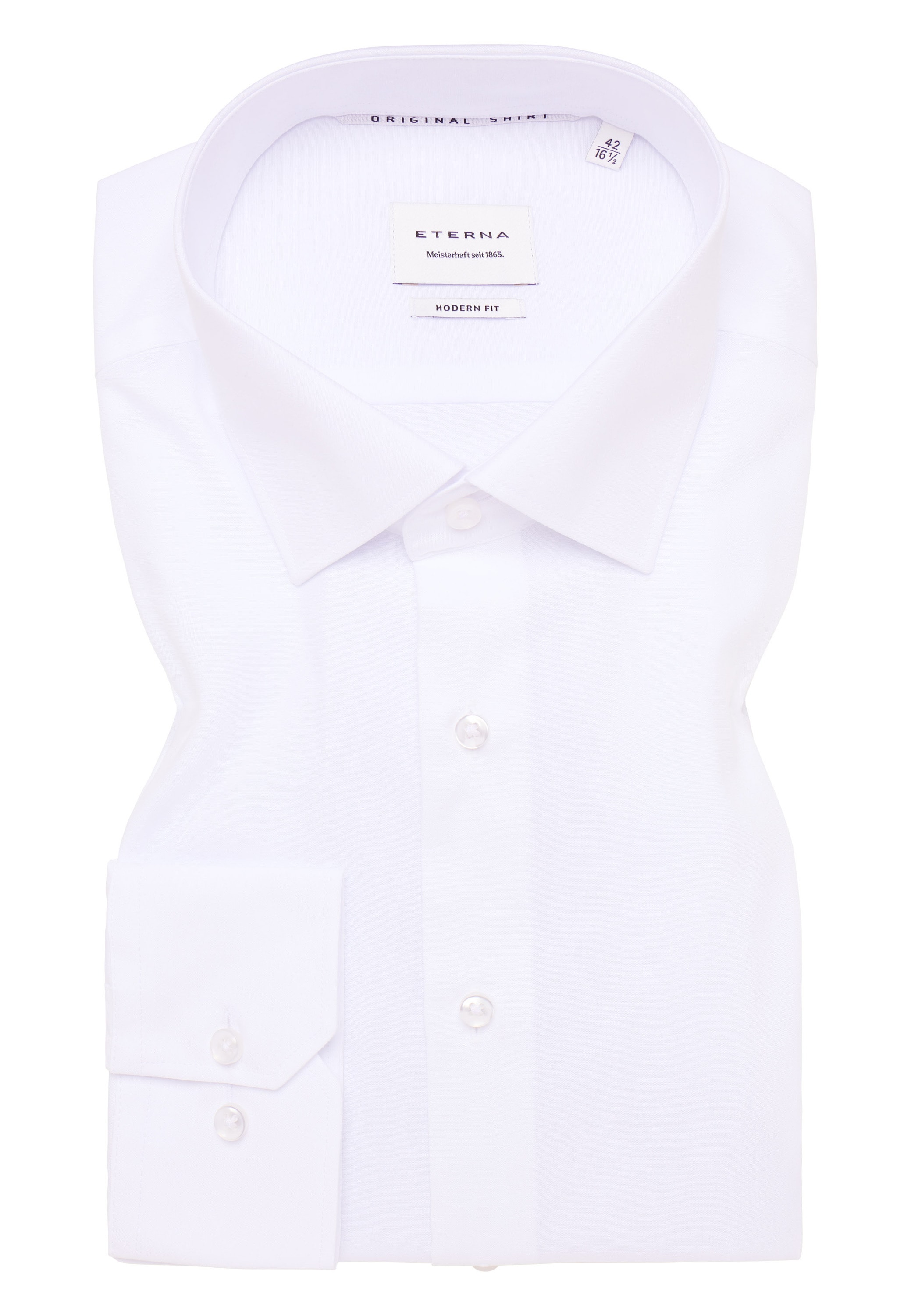 Eterna Langarmhemd »MODERN FIT«, NON IRON (bügelfrei)