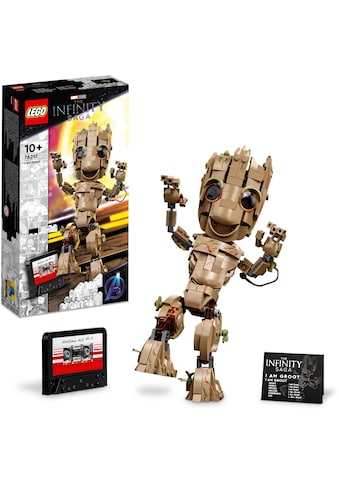 LEGO® Konstruktionsspielsteine »Ich bin Groot (76217), LEGO® Marvel«, (476 St.), Made... kaufen