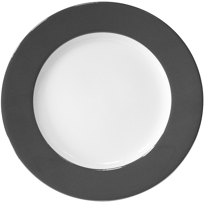 Fink Platzteller »Moments«, Ø 30 cm, Porzellan mit Platinumrand