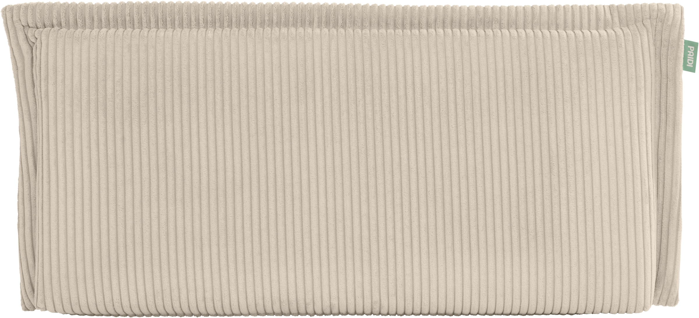 PAIDI Rückenkissen »Cord in verschiedenen Ausführungen, Relaxkissen, 90/120/140 cm Breite« Rückenlehne für Bett und Sofa, abnehmbarer und waschbarer Bezug