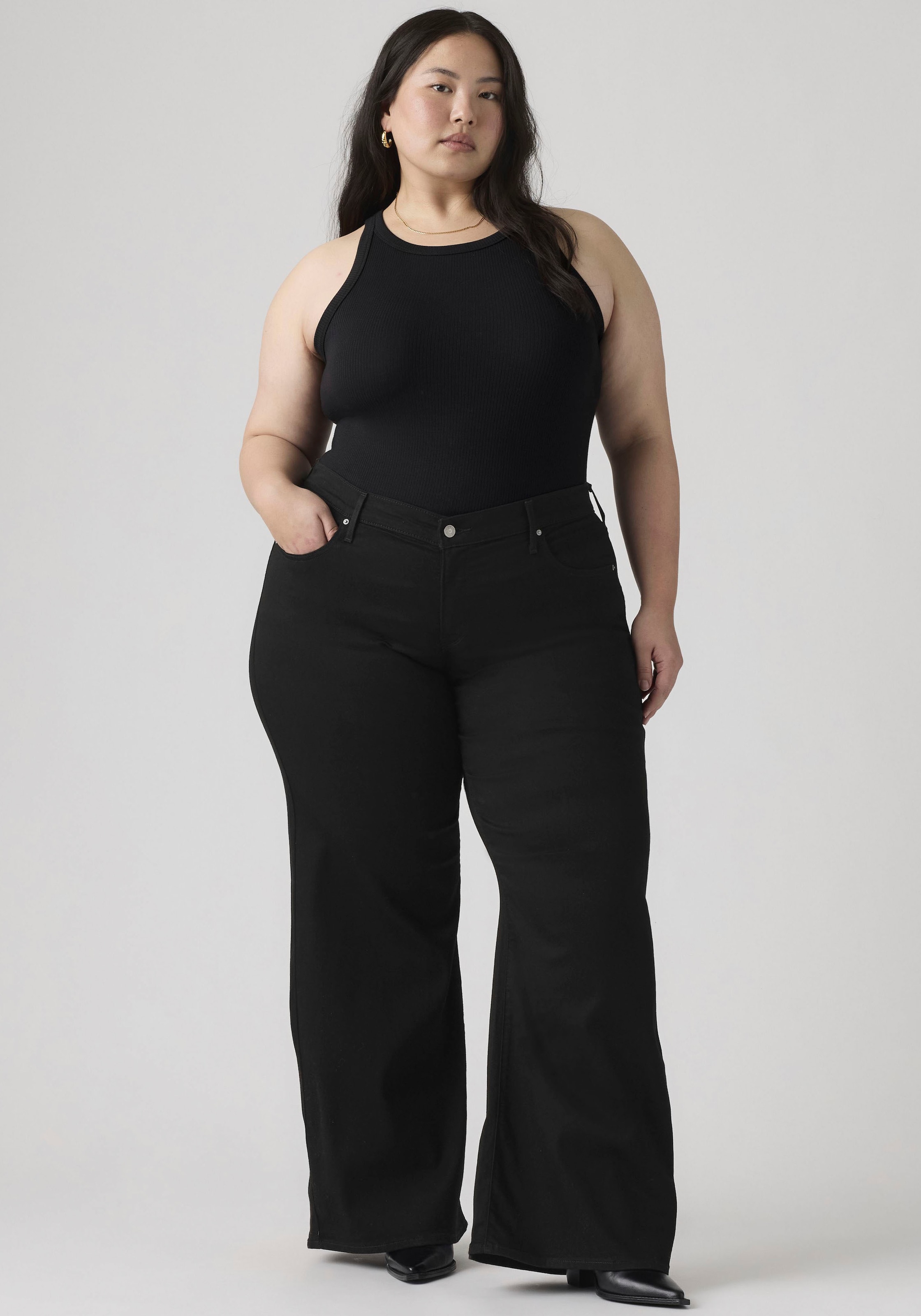 Levi's® Plus Weite Jeans »PL 318 SHAPING WIDE LEG« im Five-Pocket Style