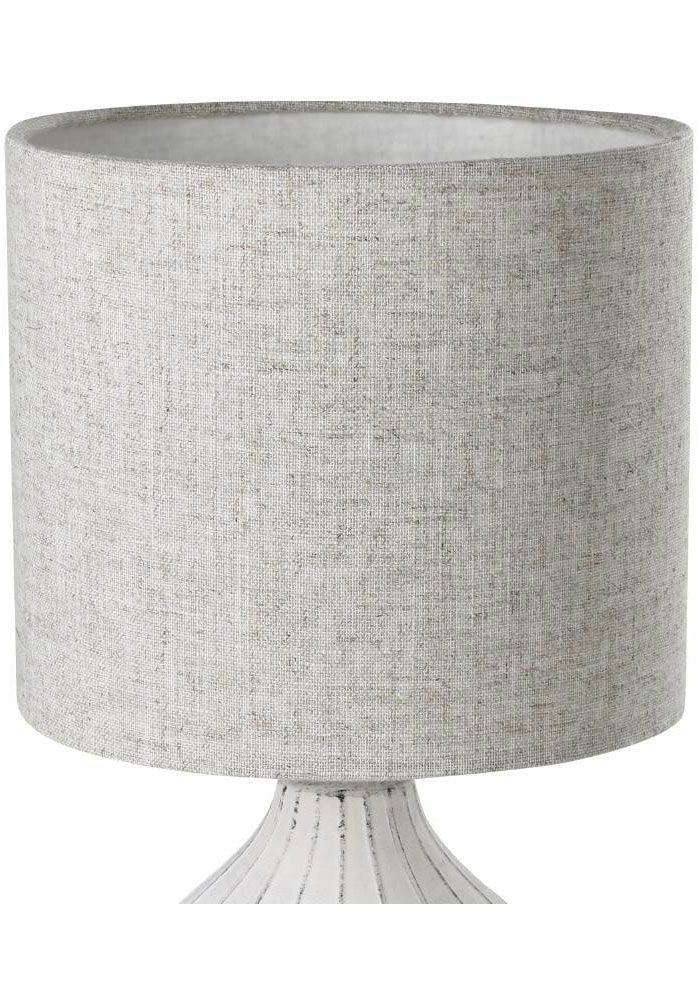 EGLO Tischleuchte »BELLARIVA 3«, 1 flammig, Leuchtmittel E27 | ohne Leuchtmittel, Nachttischlampe mit Boho-Muster und in hellbraun, mit Schalter, E27