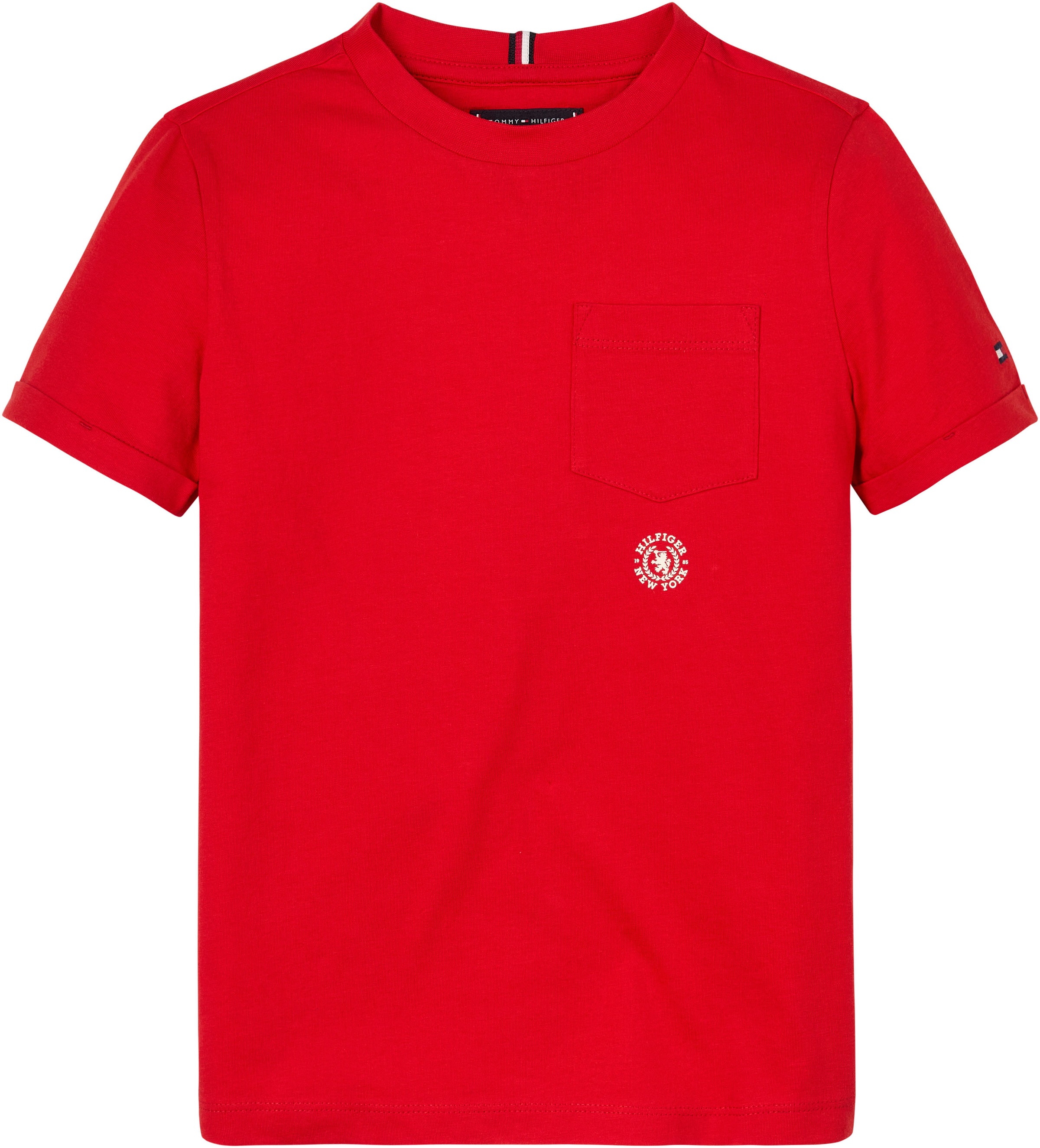 Tommy Hilfiger T-Shirt »CREST LOGO OTTO mit POCKET Brusttasche TEE S/S«, bei