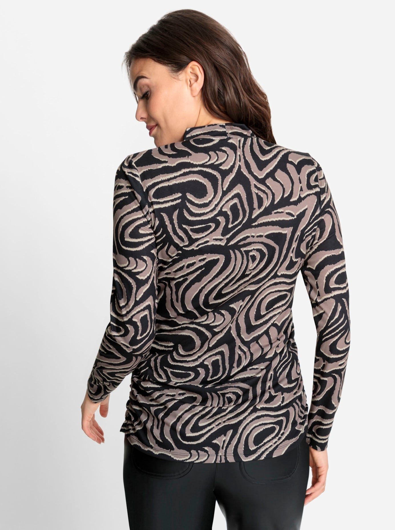 heine Langarmshirt »Druck-Shirt«, (1 tlg.)