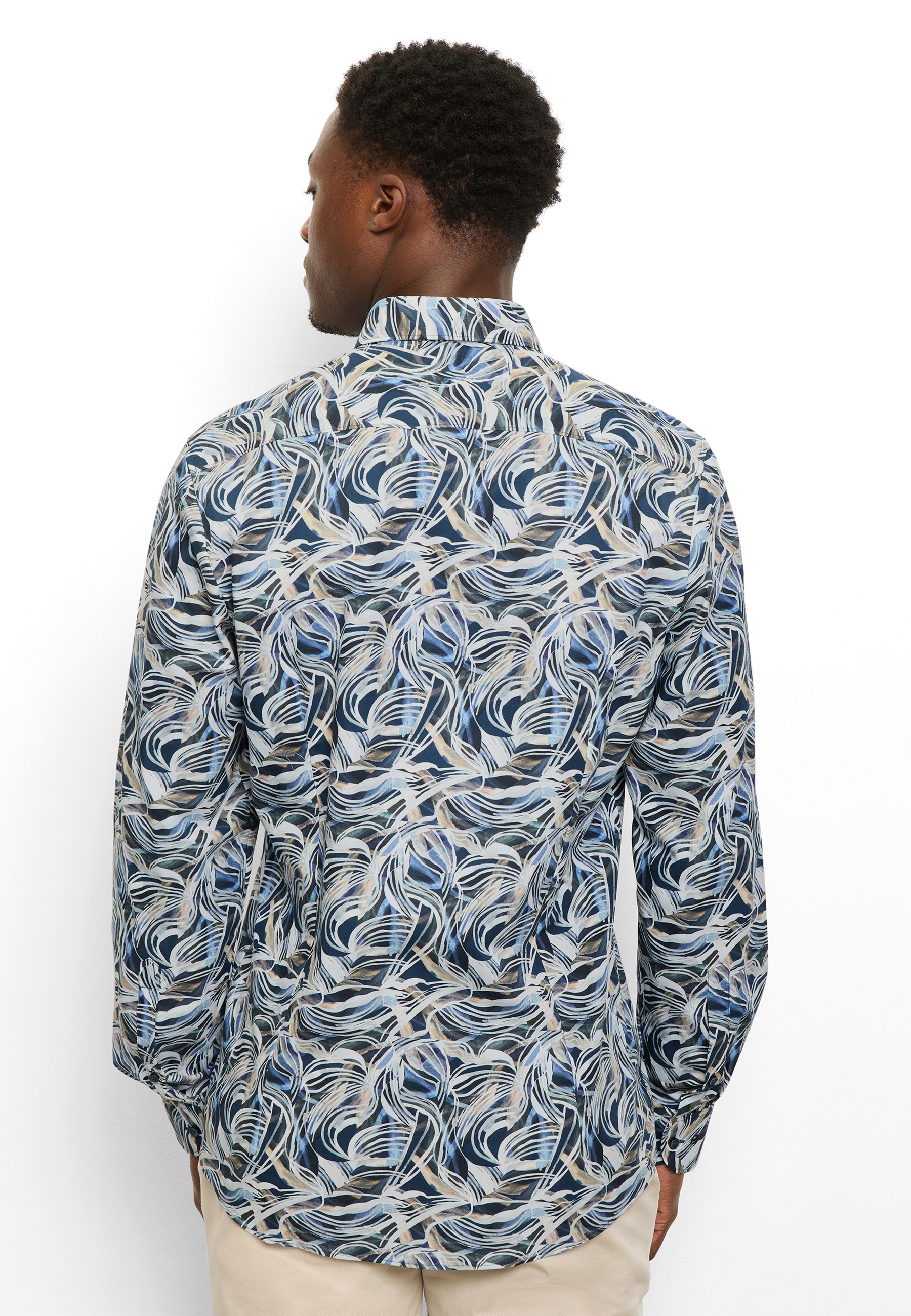 OLYMP Langarmhemd »Level Five« Businesshemd, body fit, New York Kentkragen