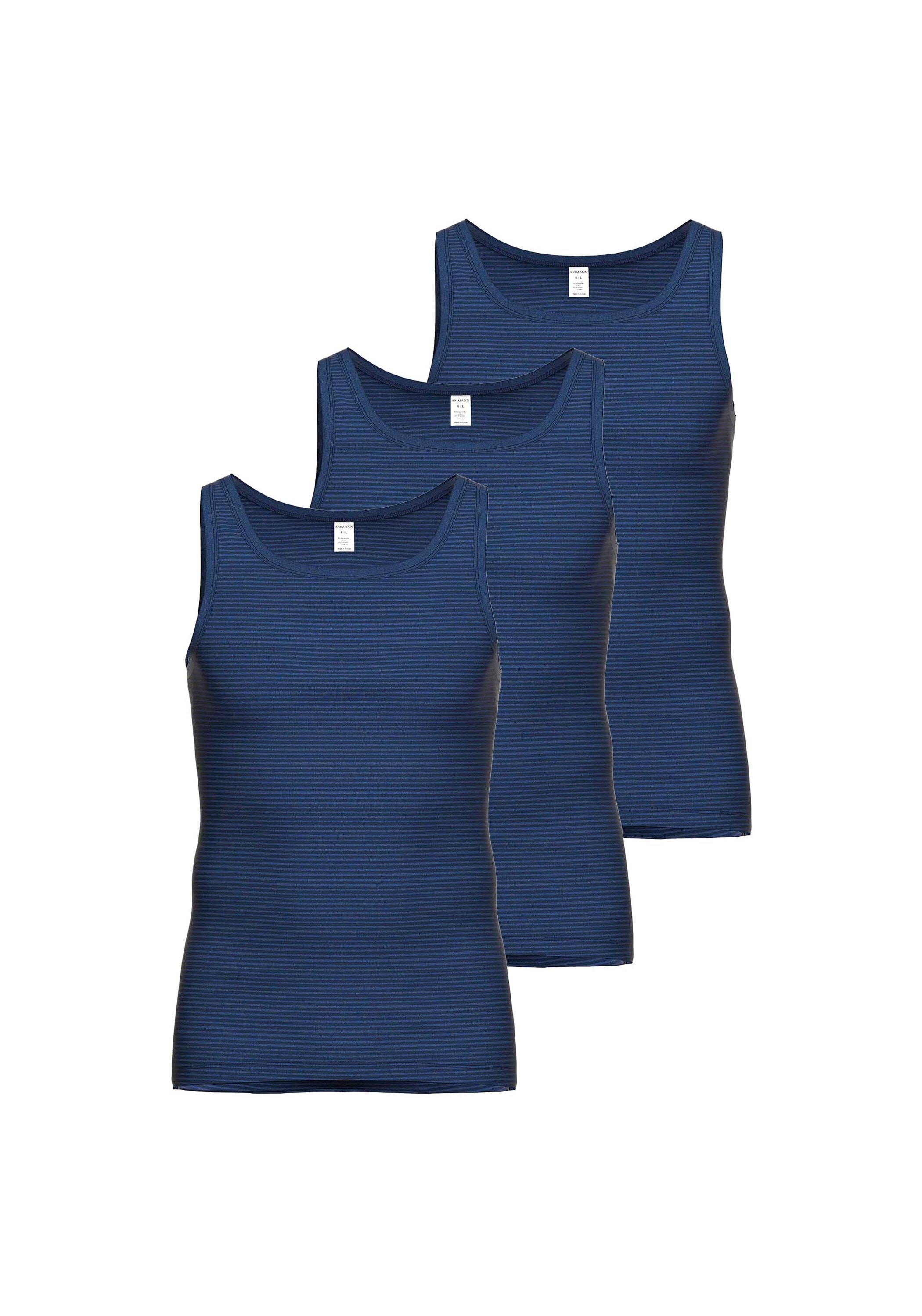 Ammann Unterhemd »Unterhemd Jeans Unterhemden 3P 3er Pack«