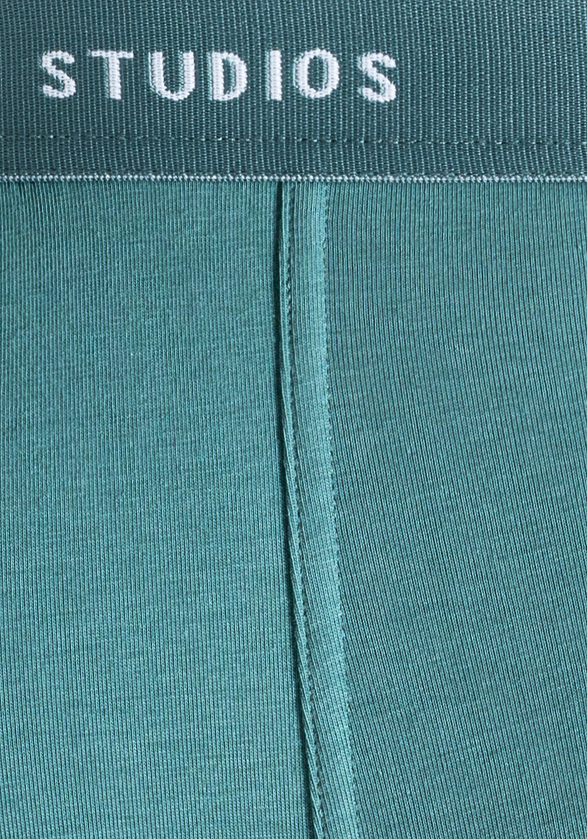 Copenhagen Studios Langer Boxer »Boxershorts für Herren«, (Packung, 3 St.), mit längerem Bein und Logobund