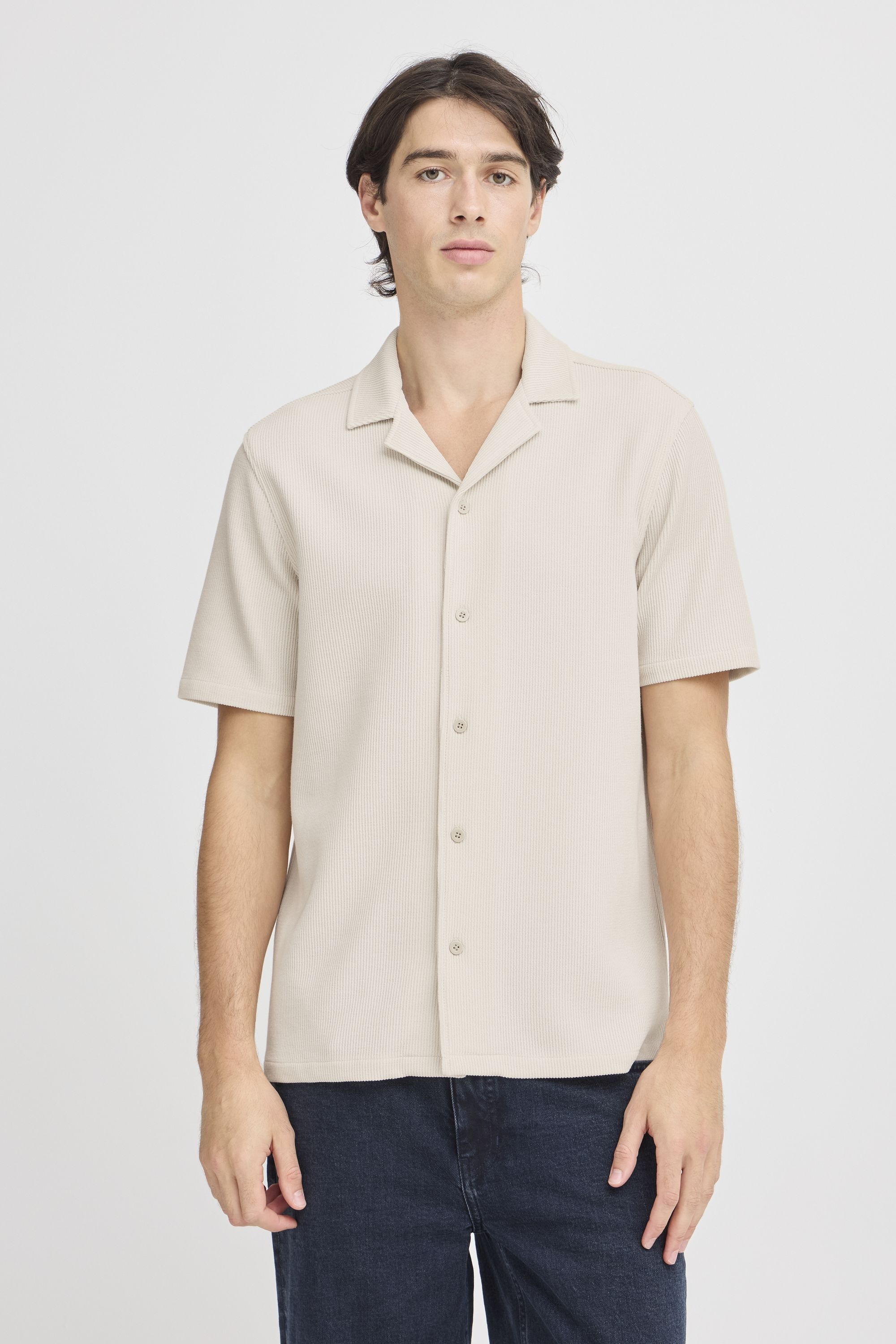 Casual Friday Kurzarmshirt »Kurzarmhemd CFARCHER knitted«