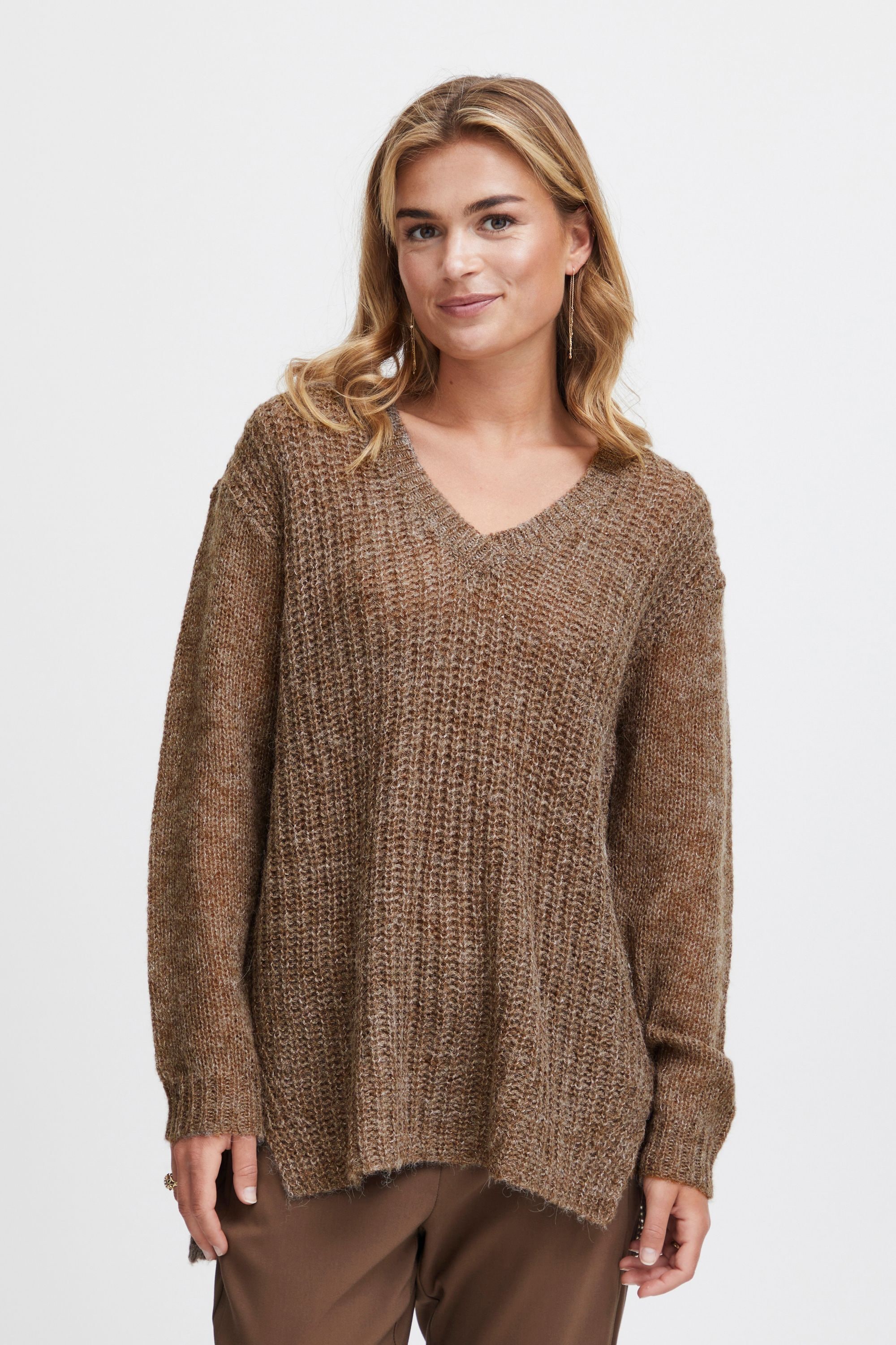 fransa Strickfleece-Pullover »Strickpullover FRBien«