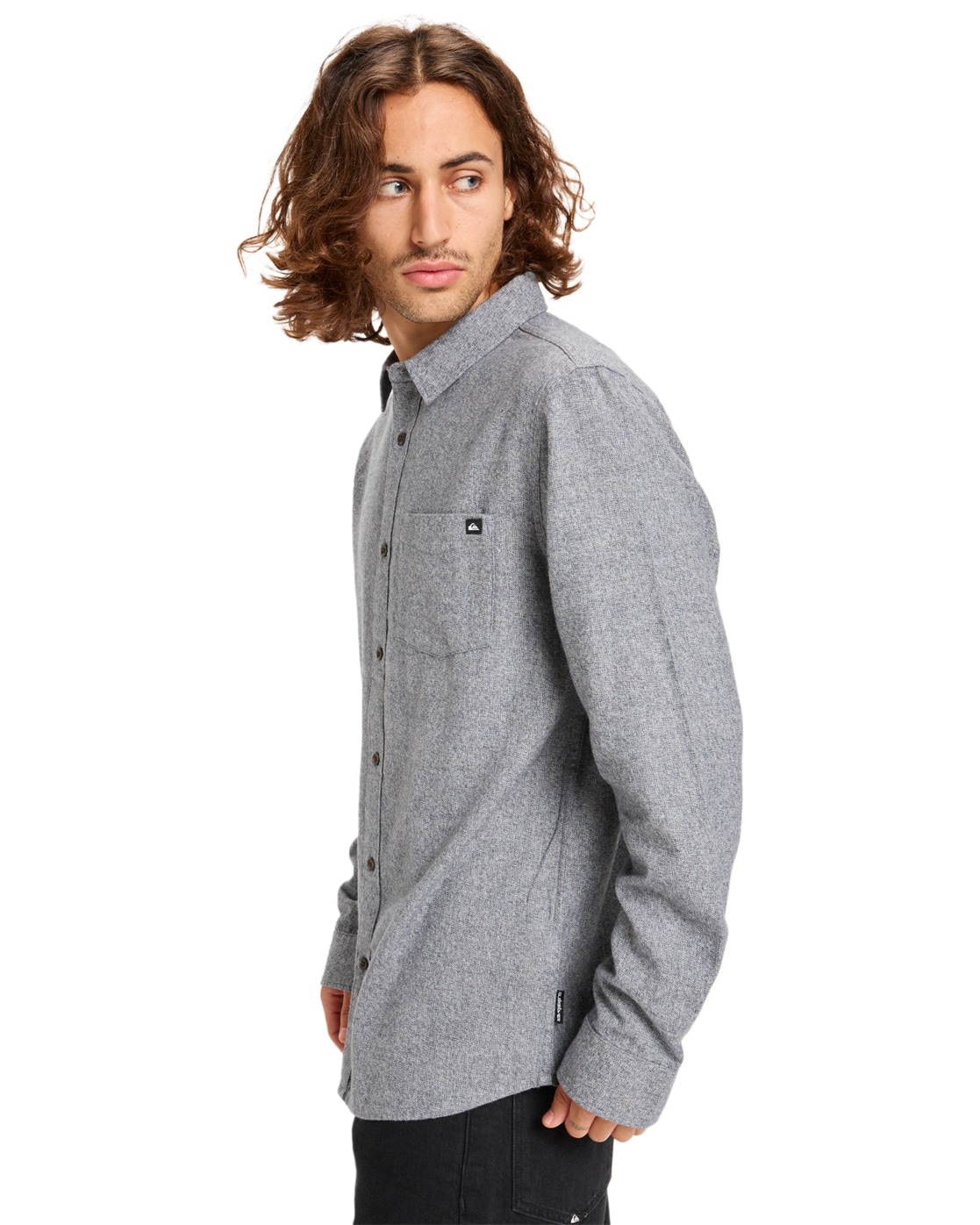 Quiksilver Langarmhemd »Motherfly Heather«