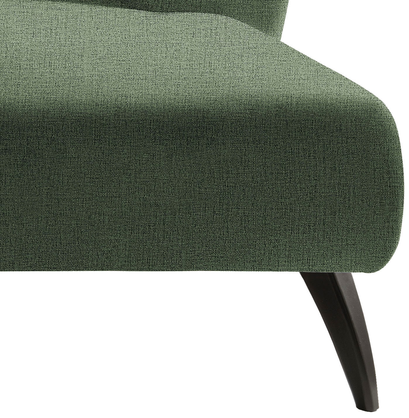 INOSIGN Ecksofa »Colori L-Form«, Holzfußfarbe wählbar, inkl. 4x Zierkissen, verschiedene Stoffe