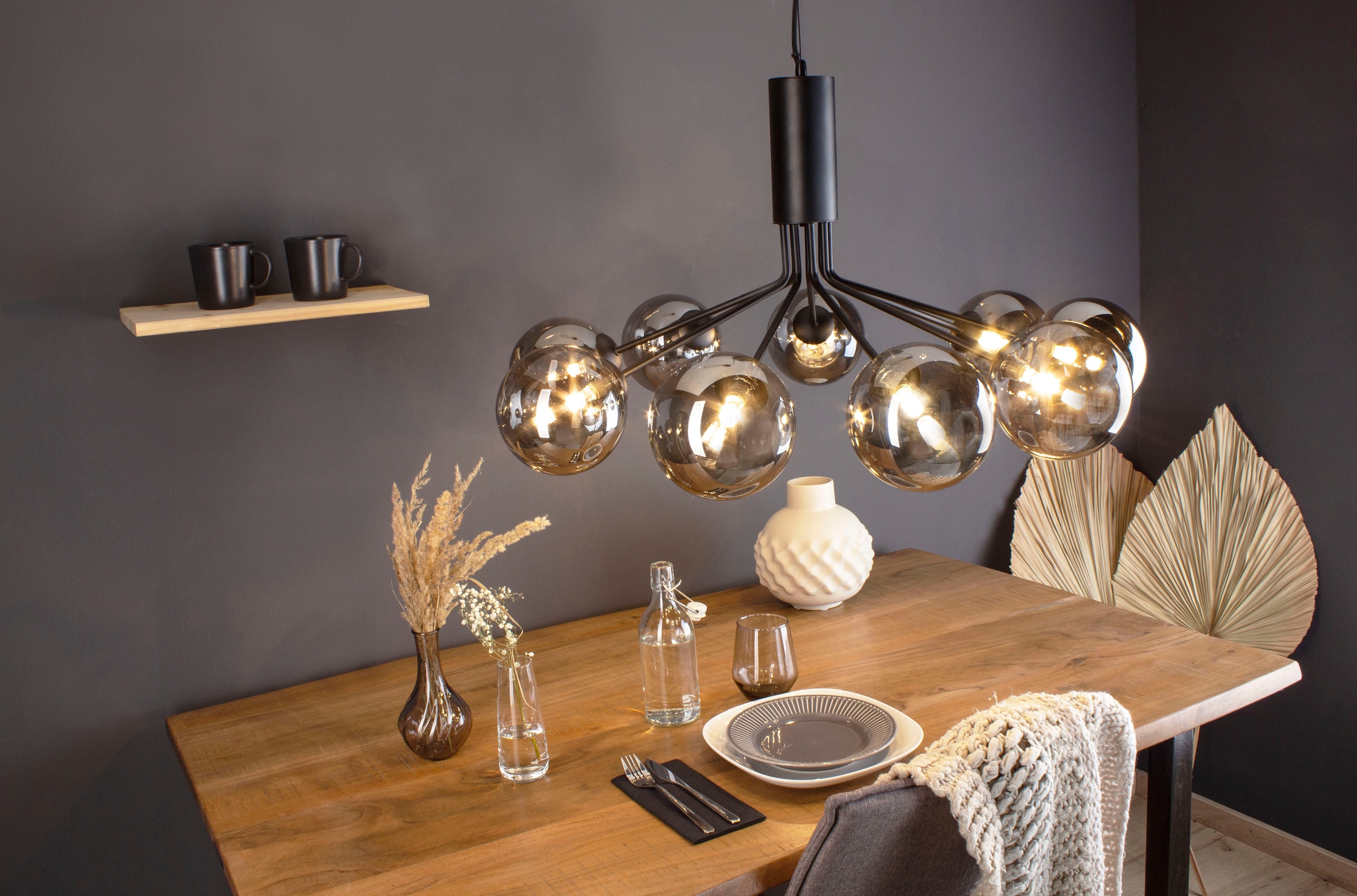 ECO-LIGHT Hängeleuchte »Neptun«, Leuchtmittel G9 | Leuchtmittel wechselbar