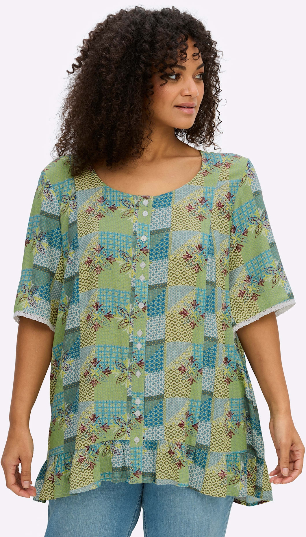 Sheego Longbluse