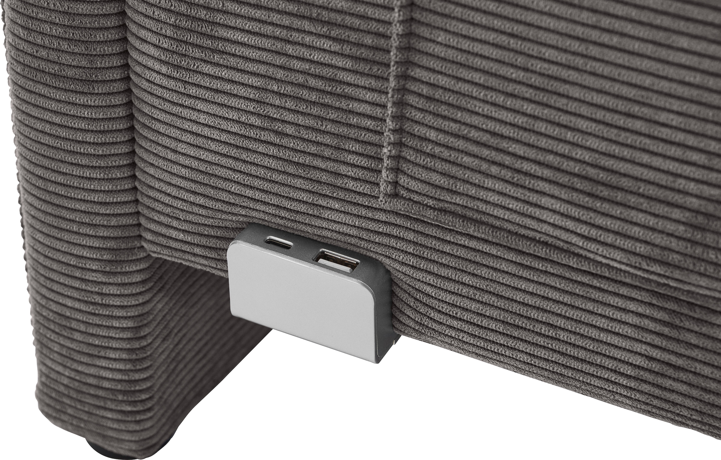 meise.möbel Kinderbett »COOL II« Polsterbett wahlweise mit Bettkasten, Jugendbett inkl. USB Anschlüsse