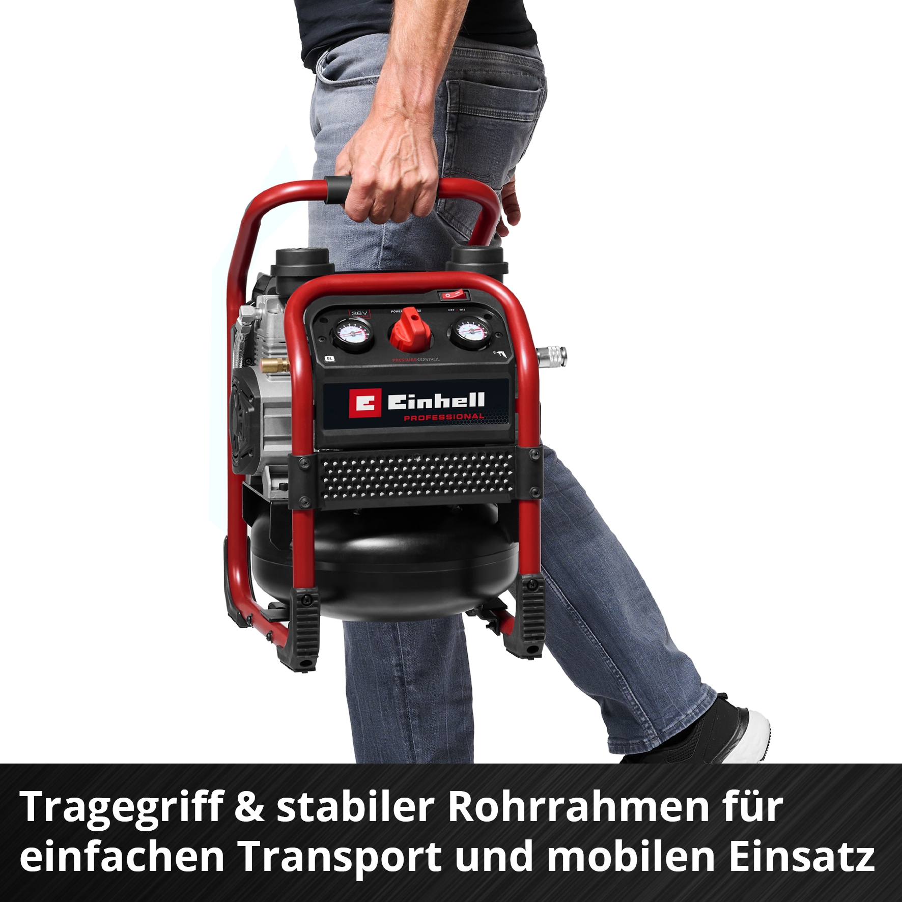 Einhell Kompressor »SILENZZO 36/210«, ohne Akku und Ladegerät