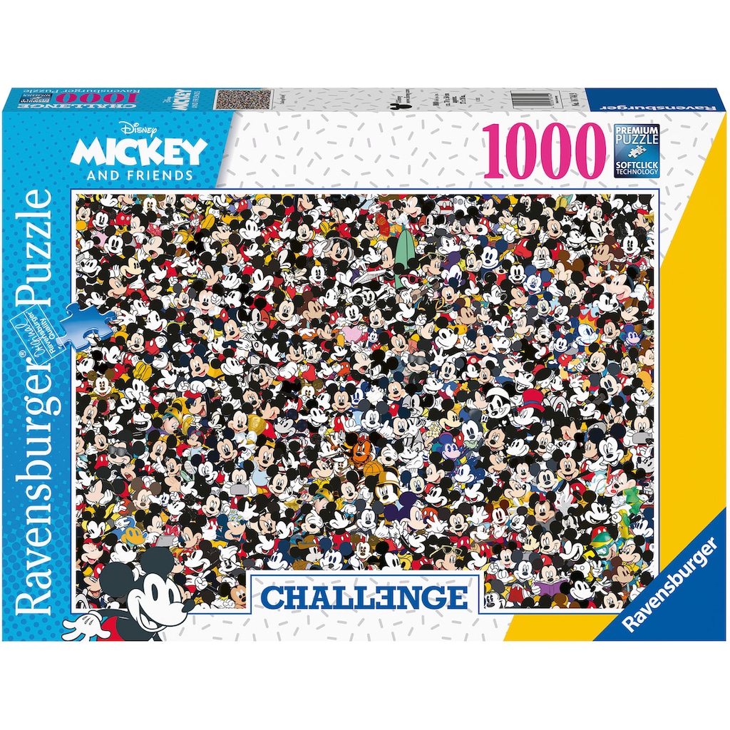 Ravensburger Puzzle »Challenge, Mickey«